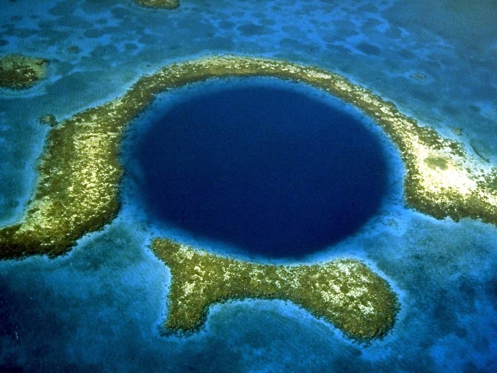 Blue Hole, Belize, Reisen, Tauchen, Natur, 1030x770 HD Desktop