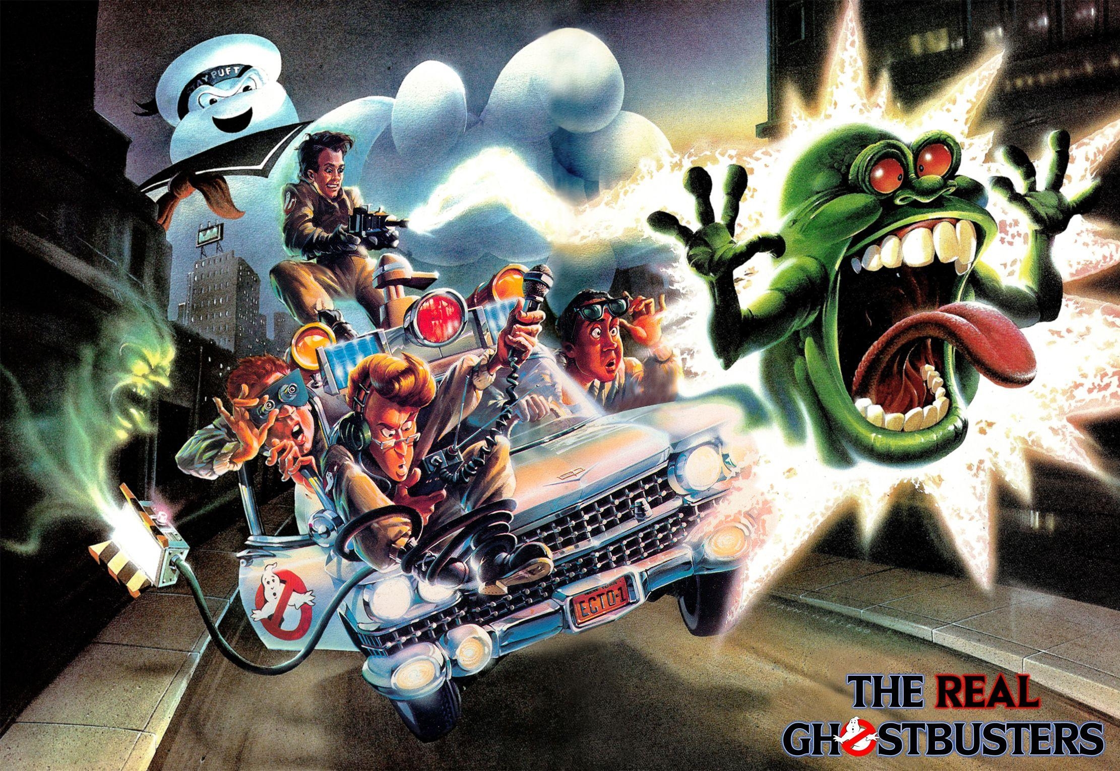 Ghostbusters, HD, ECTO-1, Geisterjagd, Spaß, 2230x1530 HD Desktop