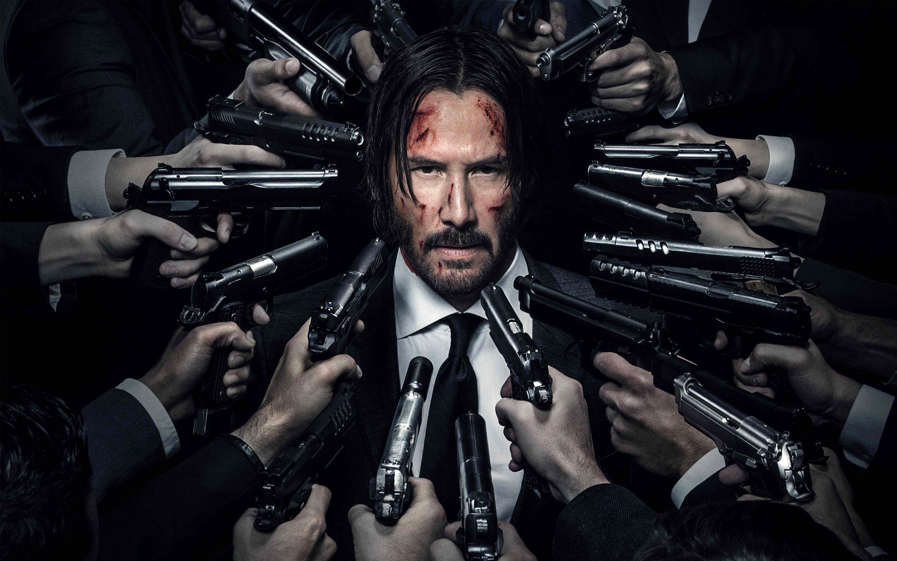 John Wick, Film, Action, Keanu Reeves, Geheimnisvoll, 2880x1800 HD Desktop