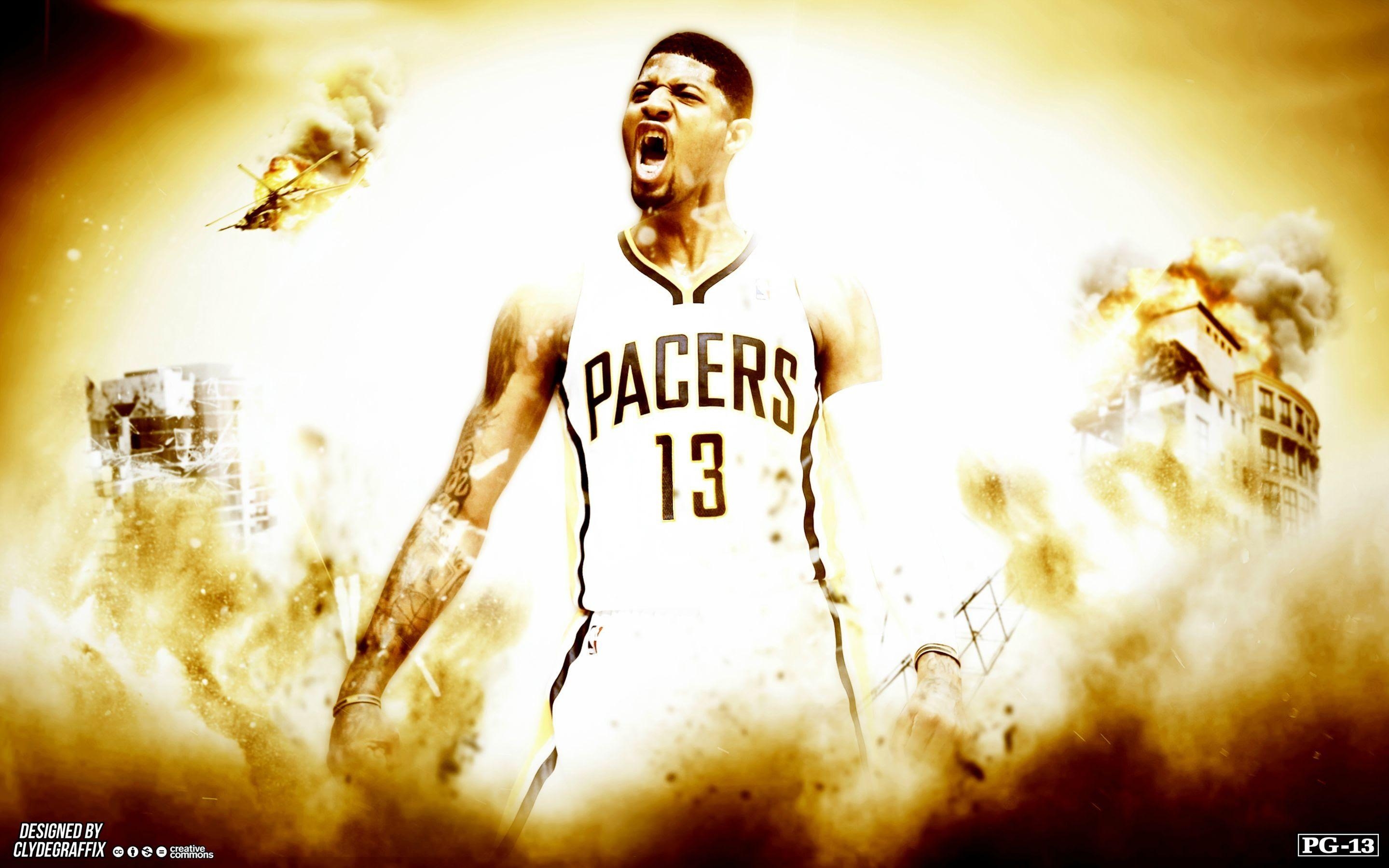 Paul George, HD, Wallpaper, Basketball, Sport, 2880x1800 HD Desktop