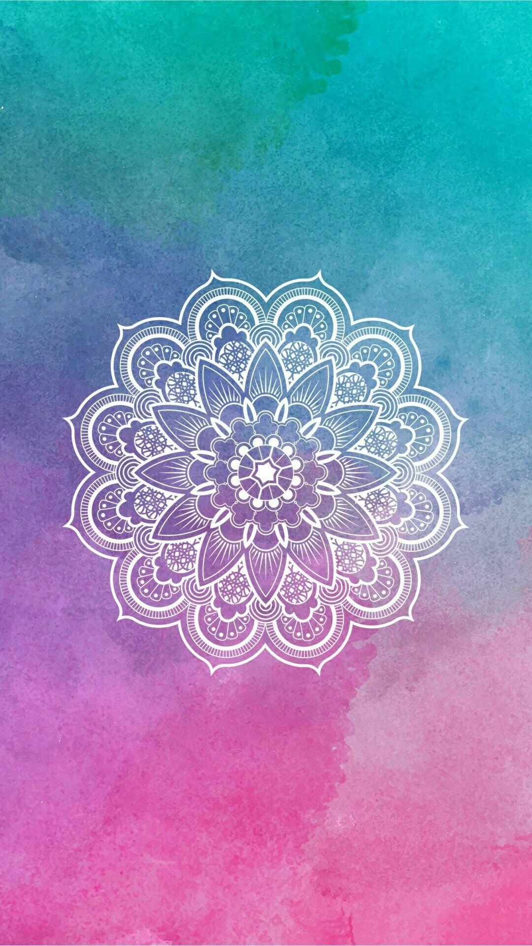 Mandala, Farbe, Lockscreen, iPhone, Fondos, 1080x1920 Full HD Handy