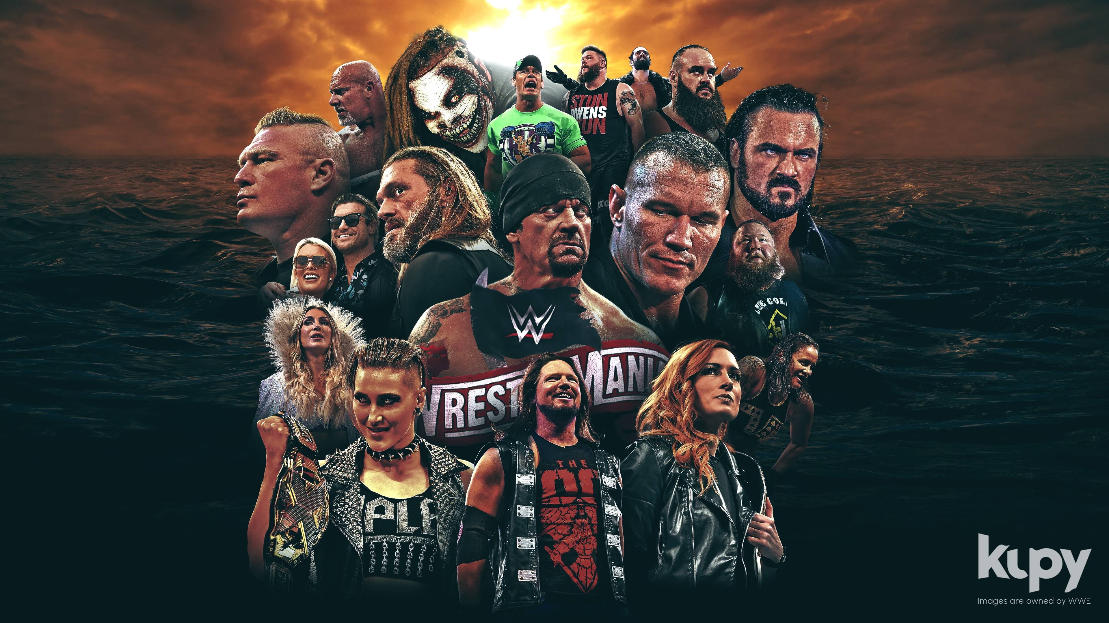 WWE Raw, Kupy, Wrestling Show, Unterhaltungsprogramm, Sport, 3840x2160 4K Desktop