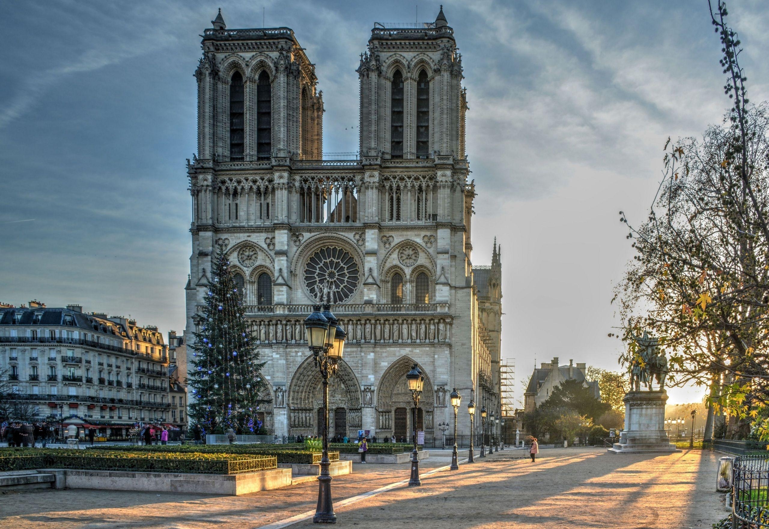 Paris, Kathedrale, Frankreich, Notre Dame, Reisen, 2560x1770 HD Desktop