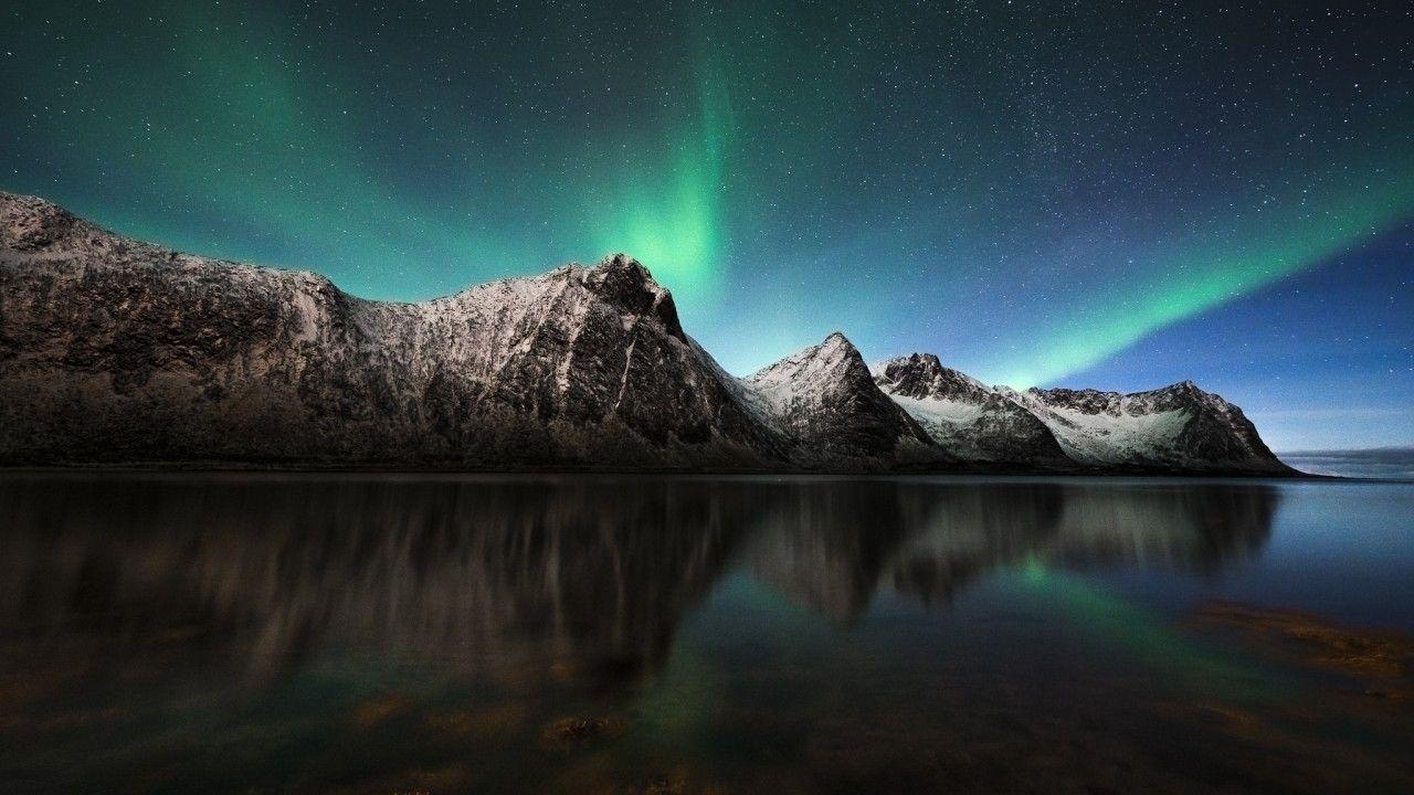 Island, Nordlichter, Aurora, Natur, Wallpaper, 1280x720 HD Desktop