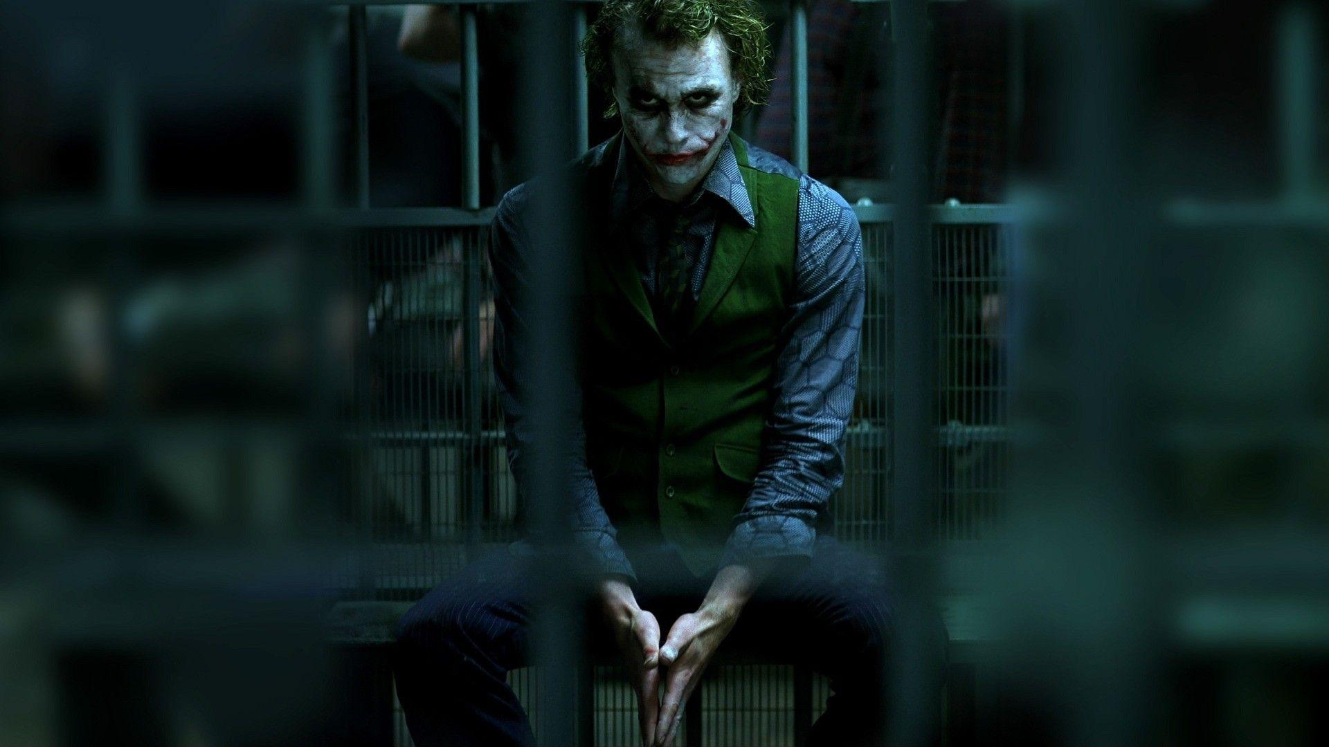 Heath Ledger, Joker, The Dark Knight, Kino, Meisterwerk, 1920x1080 Full HD Desktop