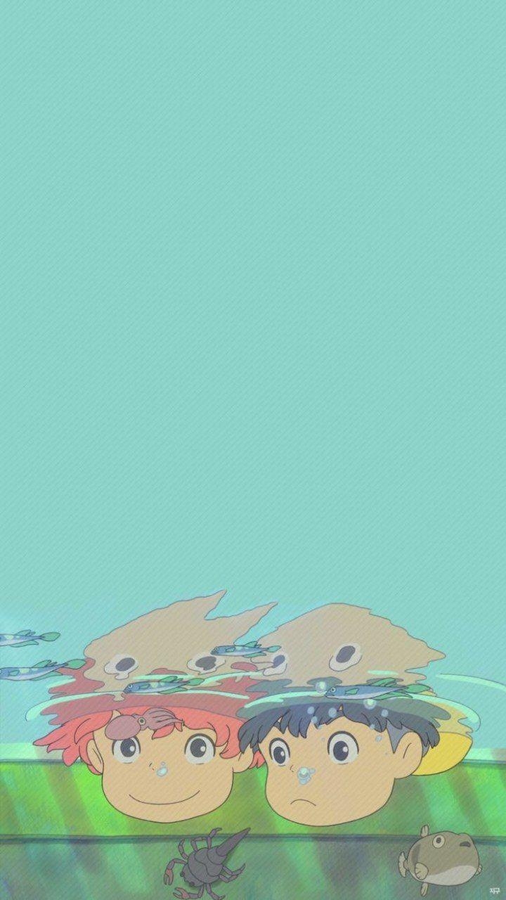 Ponyo Sasuke, Anime, Studio Ghibli, Charakter, Fantasie, 720x1280 HD Handy