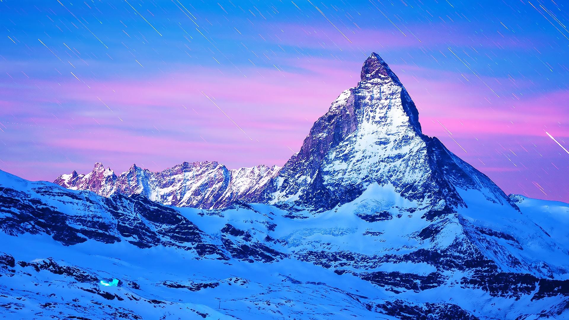 Matterhorn, Berg, Europa, Alpen, Reisen, 1920x1080 Full HD Desktop