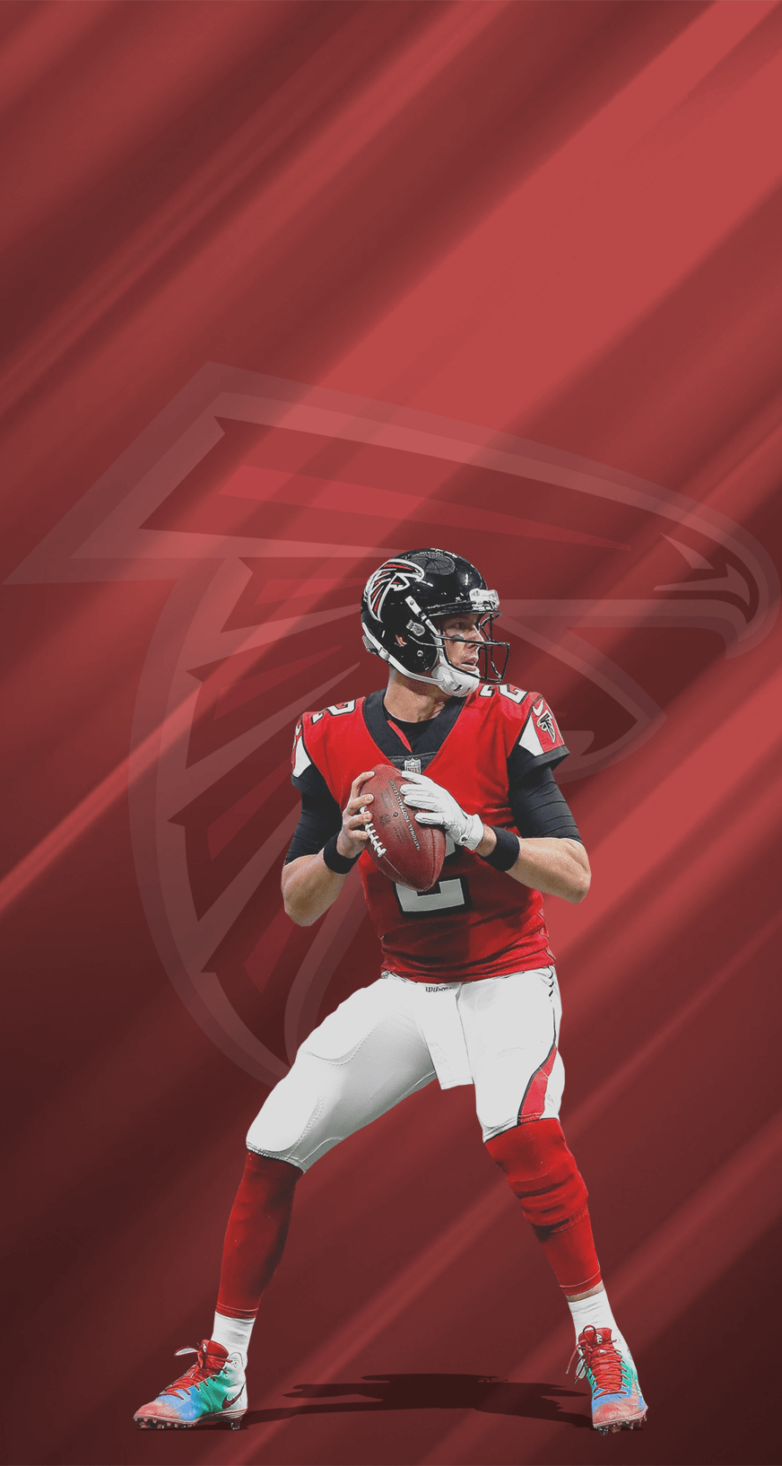 Matt Ryan, Sport, Hintergrund, Football, Athlet, 880x1640 HD Handy