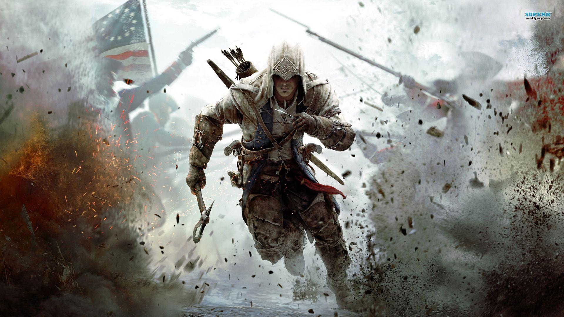 Assassin's Creed, 3, HD, Gaming, Bild, 1920x1080 Full HD Desktop