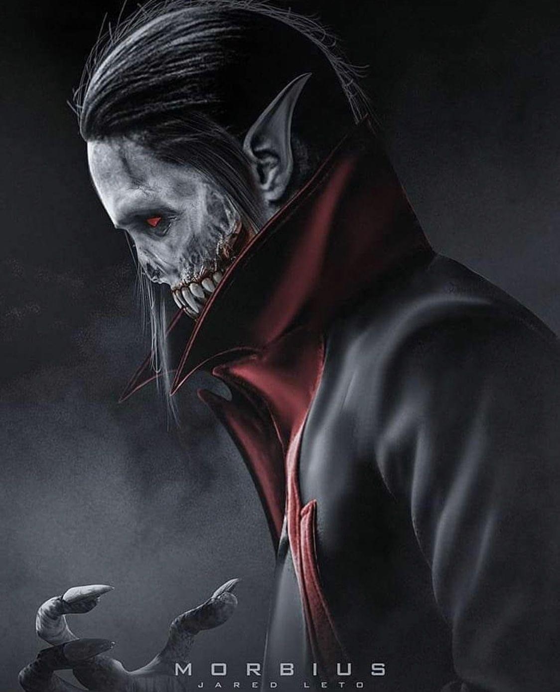 Jared Leto, Morbius, lebender Vampir, Film, 2020, 1130x1390 HD Handy