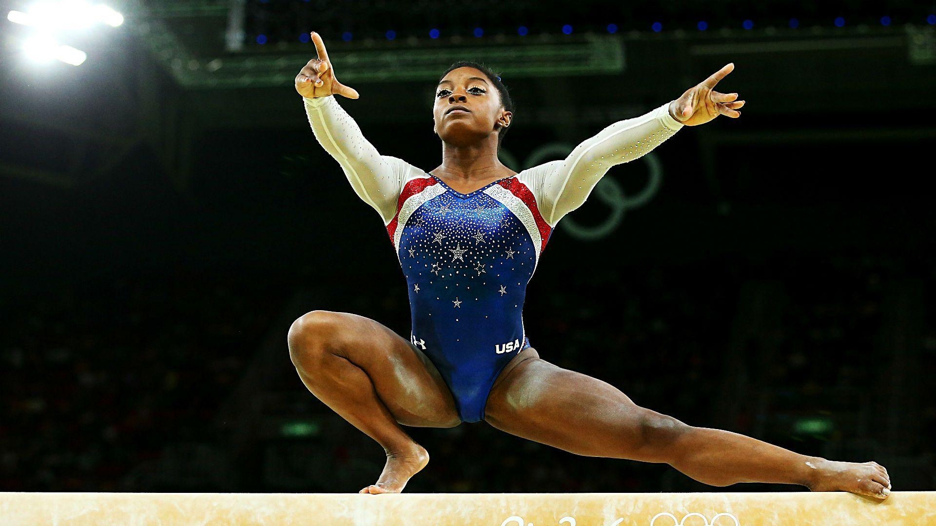 Simone Biles, wahre Champion, Sport, Biles Hintergrund, 1920x1080 Full HD Desktop