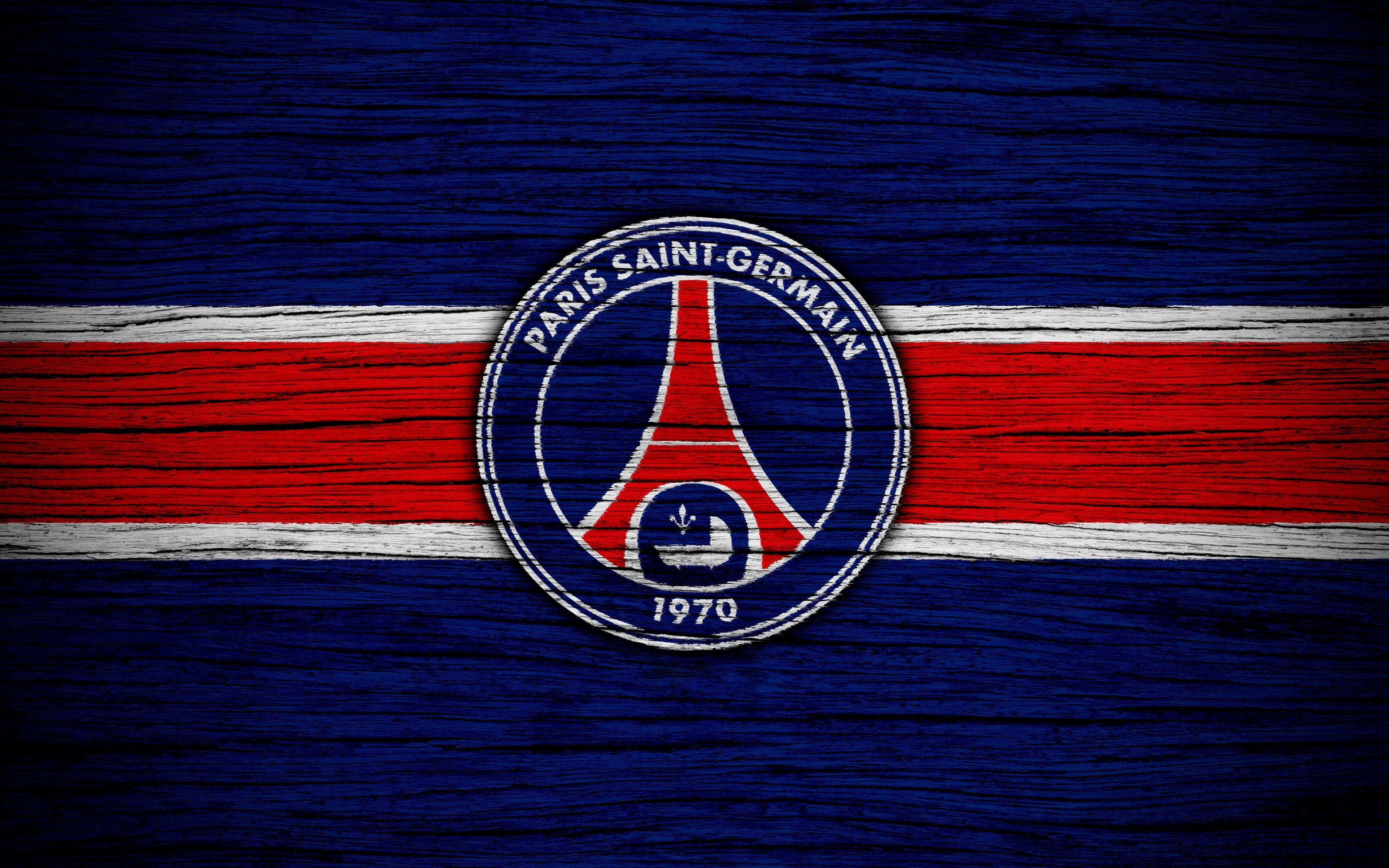 Fußball Logo, PSG, Paris Saint Germain, Verein, Symbol, 3840x2400 4K Desktop