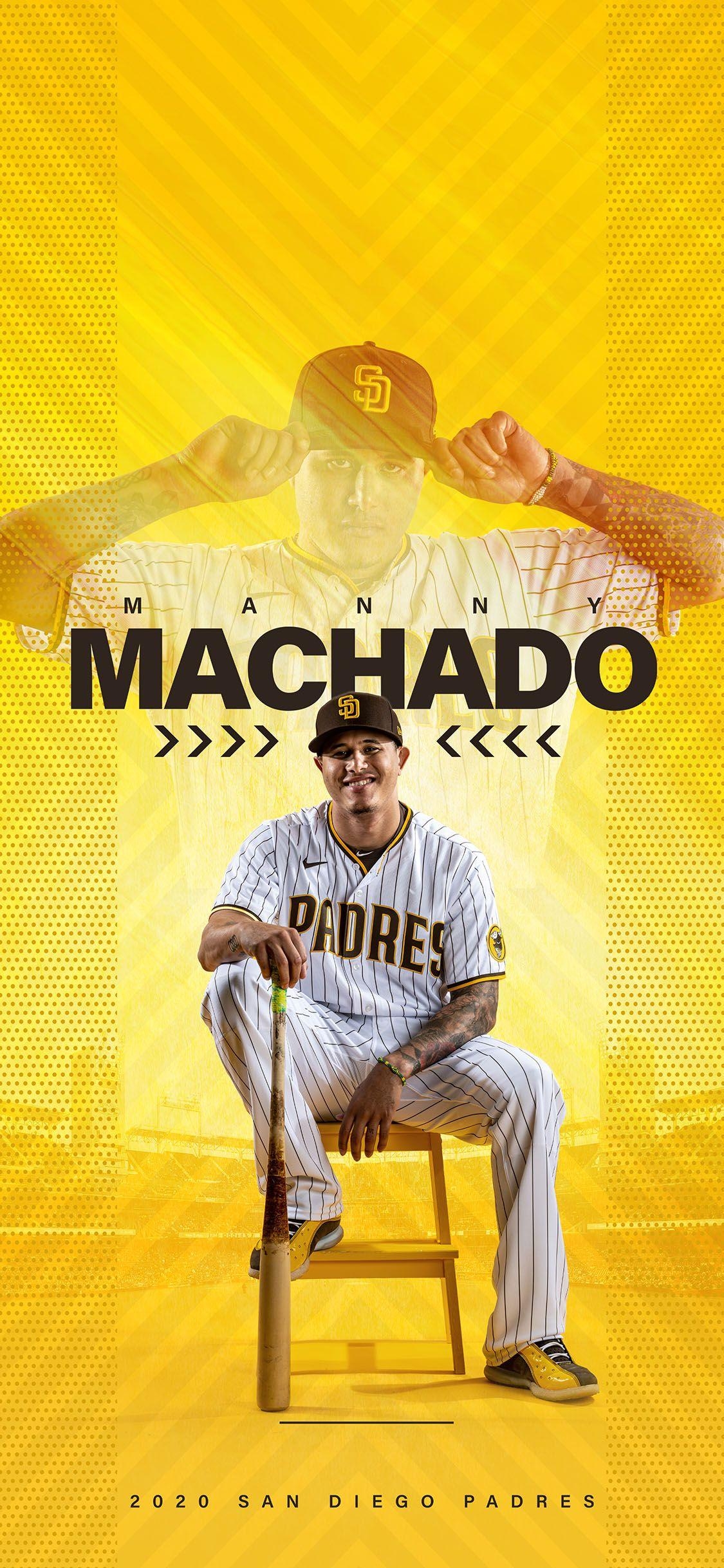 San Diego Padres, Manny Machado, Baseball Kalenderbild, 1130x2440 HD Handy