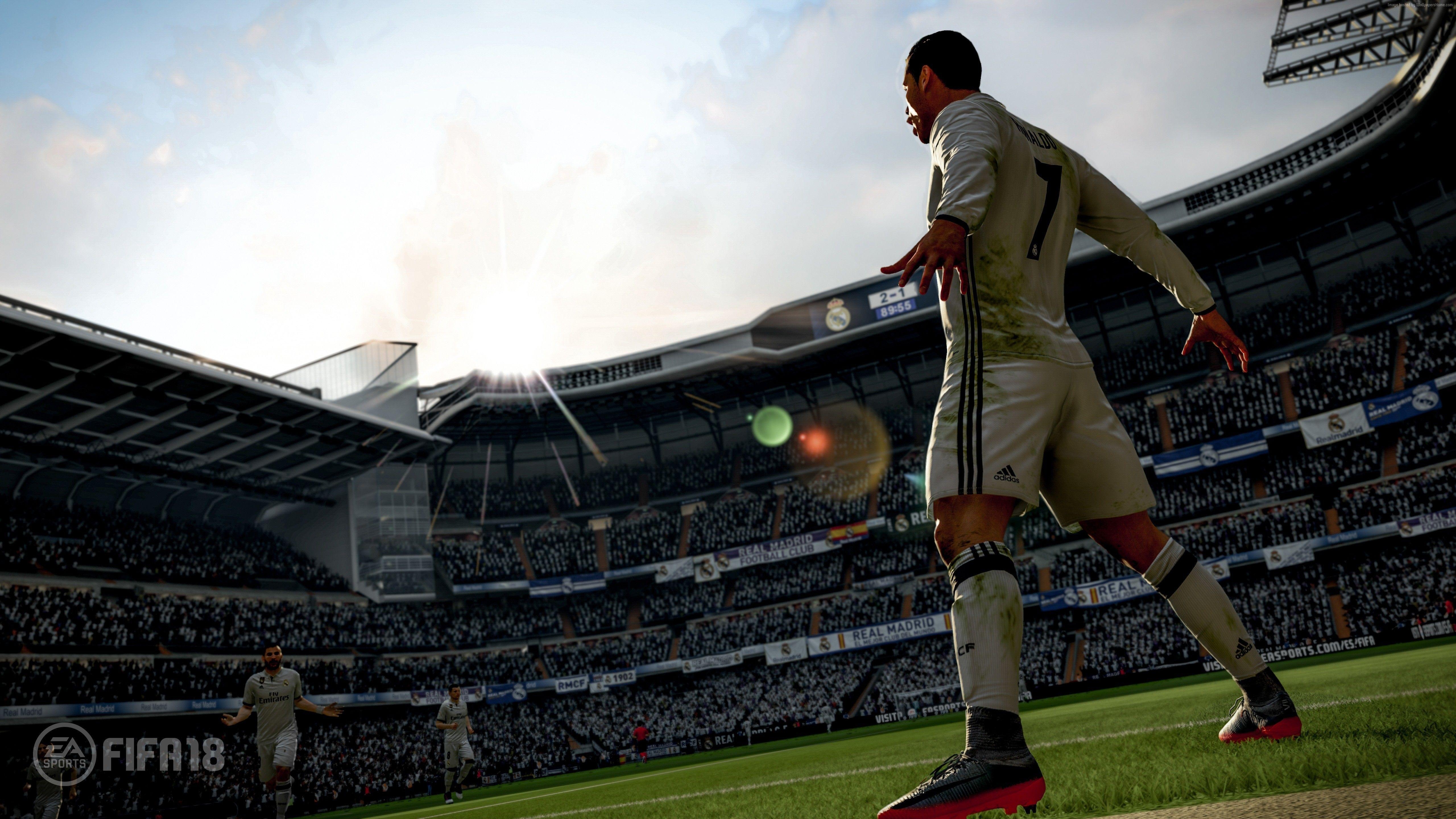 FIFA, 4K, Screenshot, E3, Spiele, Poster, 5120x2880 4K Desktop