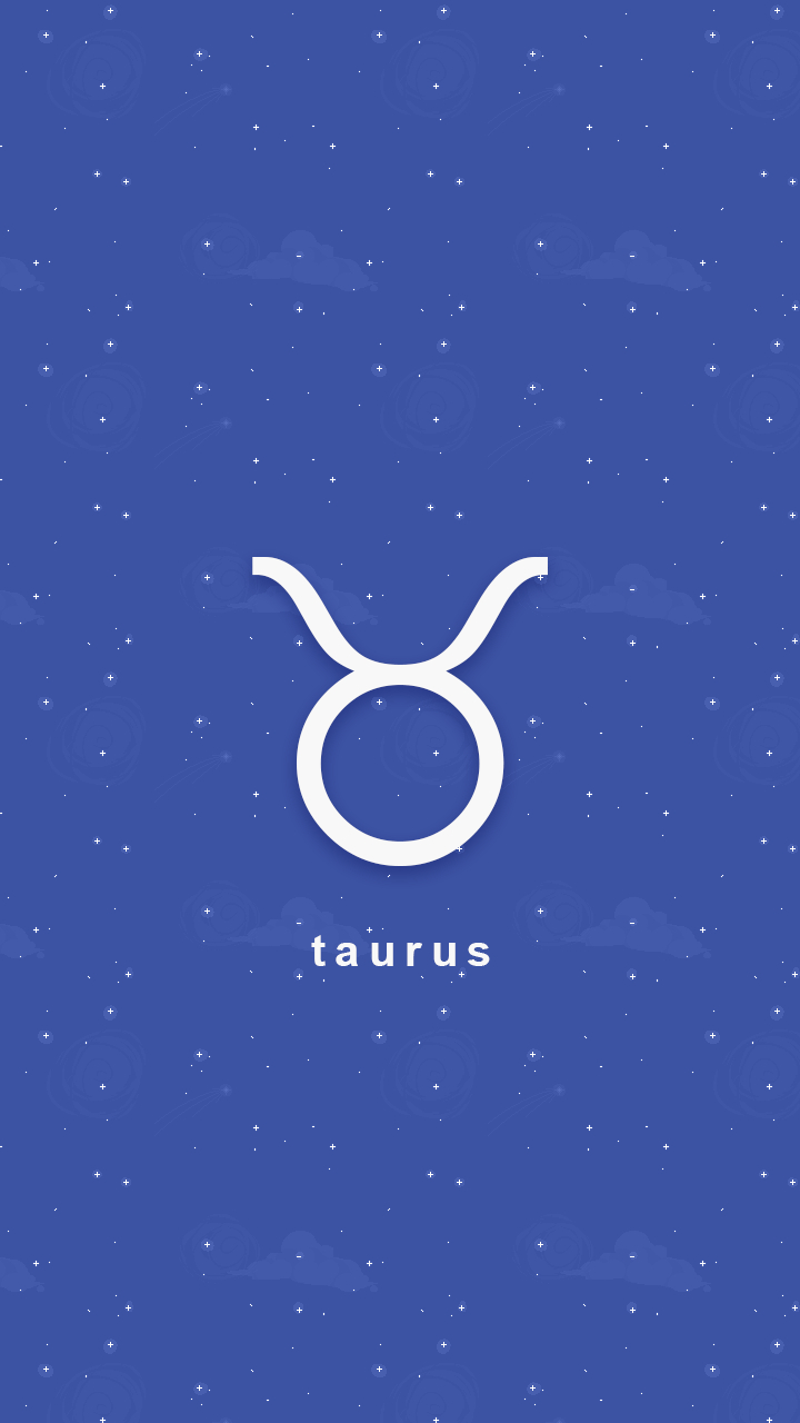 Zodiac, Zeichen, Tumblr, Stier, Astrologie, 720x1280 HD Handy