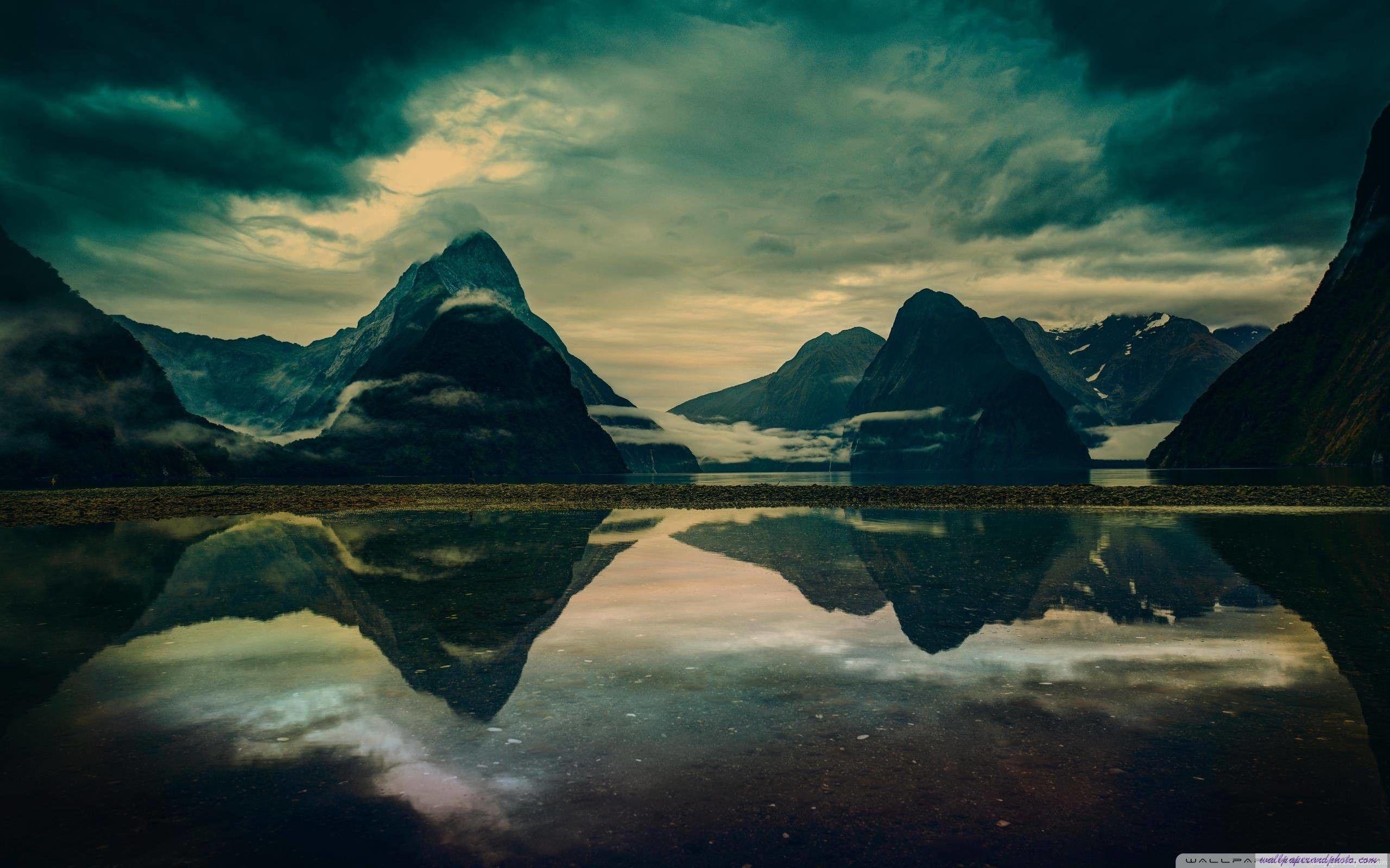 Milford Sound, Morgen, HD, Desktop, OS, 2560x1600 HD Desktop