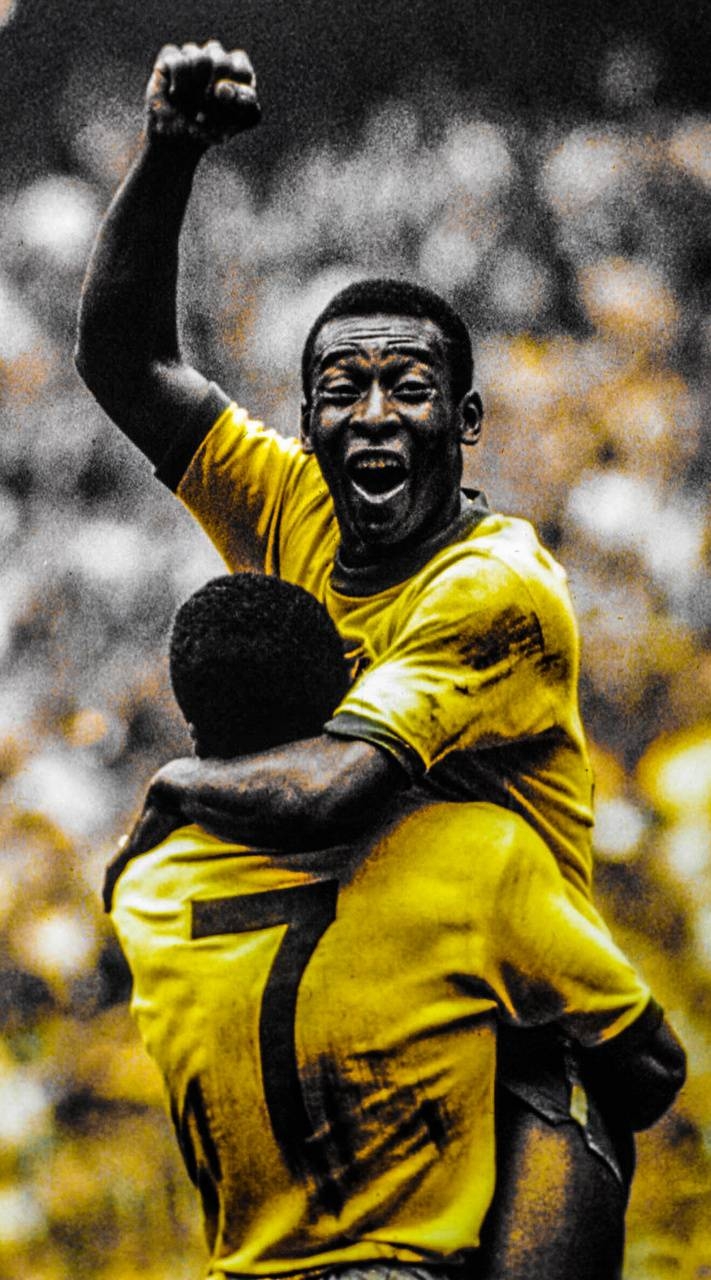 Pele, Brasilien, Fußball, Legende, Foto, 720x1280 HD Handy