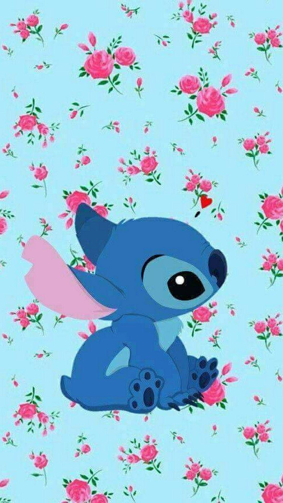 Stitch für Android, Cartoon, Mobilgerät, Hintergrund, 1080x1920 Full HD Handy