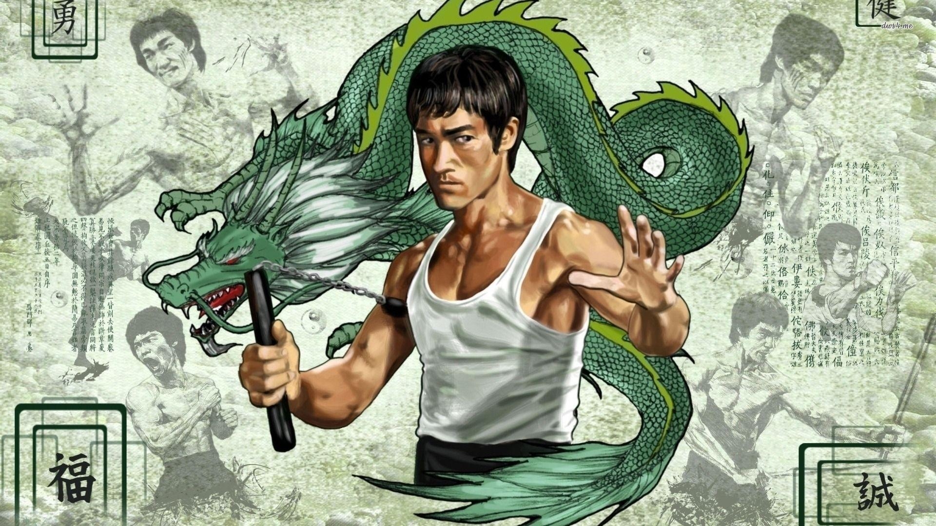 Bruce Lee, Hintergrund, HD, Martial, Ikone, 1920x1080 Full HD Desktop