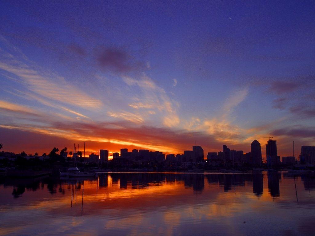 San Diego, Nacht, Download, Hintergrund, kostenlos, 1030x770 HD Desktop