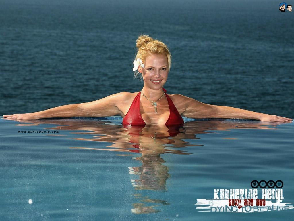 Katherine Heigl, Hollywood, Schauspielerin, Bikini, Schönheit, 1030x770 HD Desktop