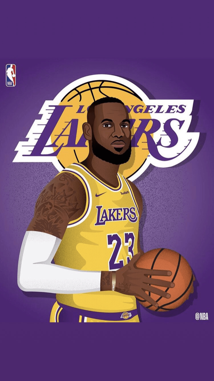 LeBron James, NBA, Magic Johnson, Sport, Basketball, 750x1340 HD Handy