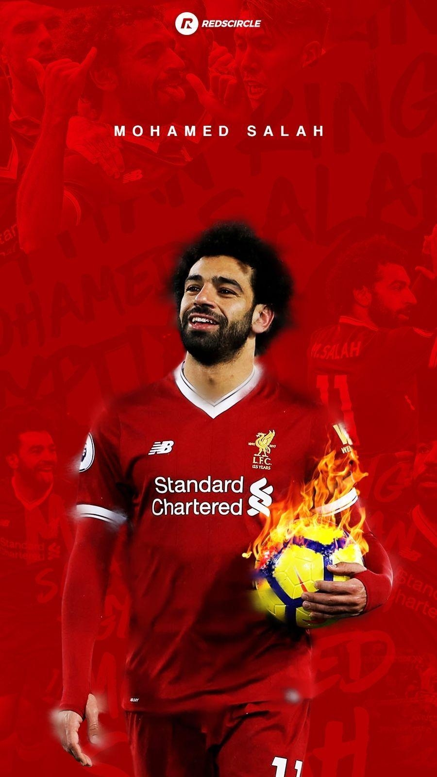 Mohamed Salah, Liverpool, Ägypten, Fußball, Sport, 900x1600 HD Handy