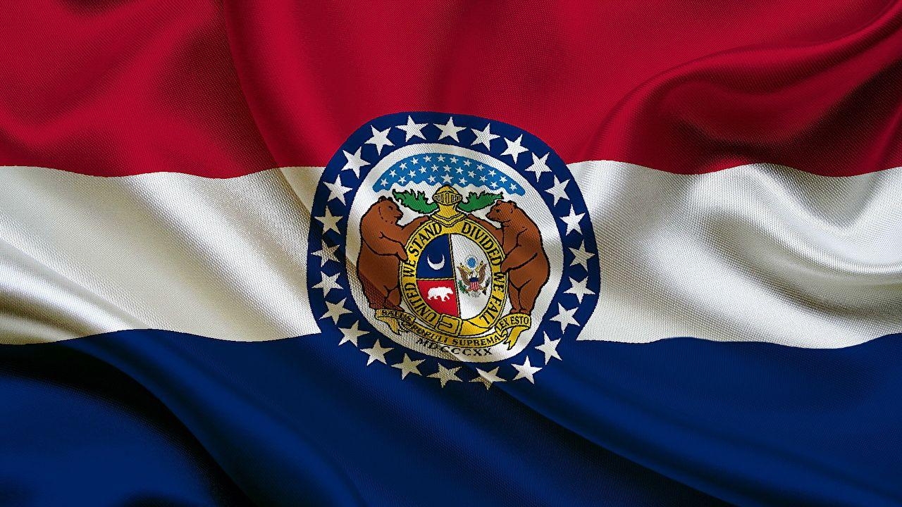 USA, Missouri, Flagge, Hintergrundbild, Desktop, 1280x720 HD Desktop