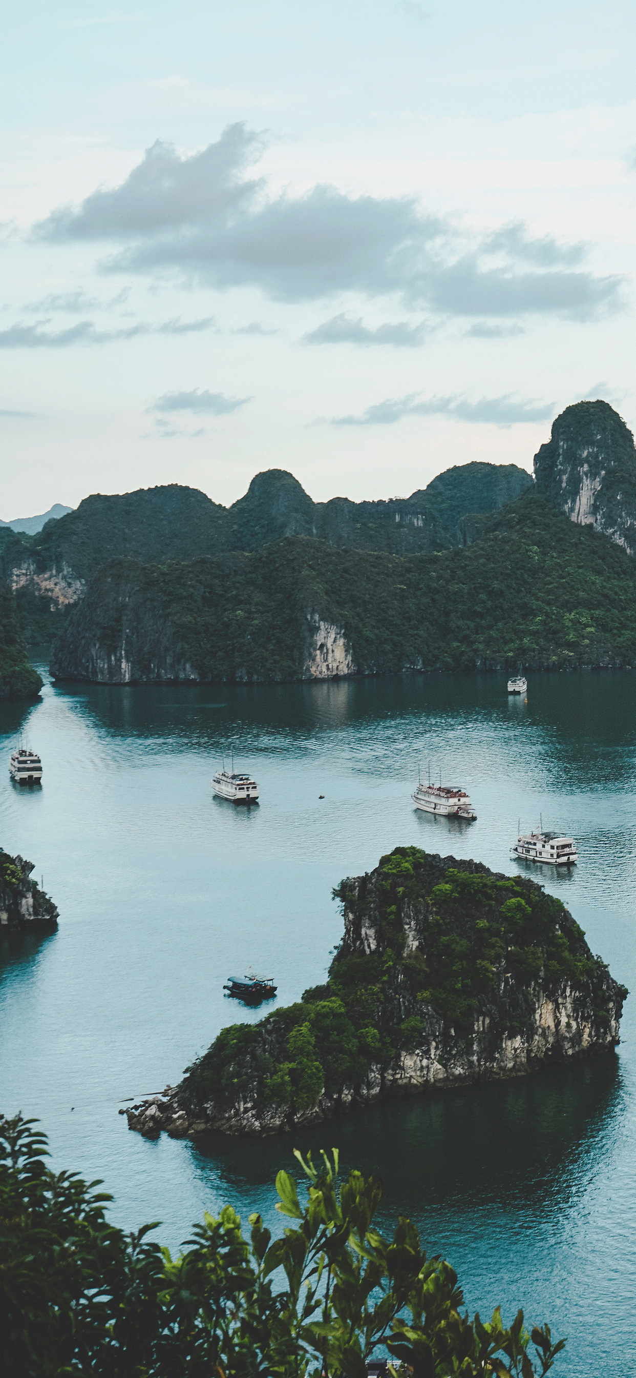 Halong Bucht, iPhone, Vietnam, Reisen, Natur, 1250x2690 HD Handy