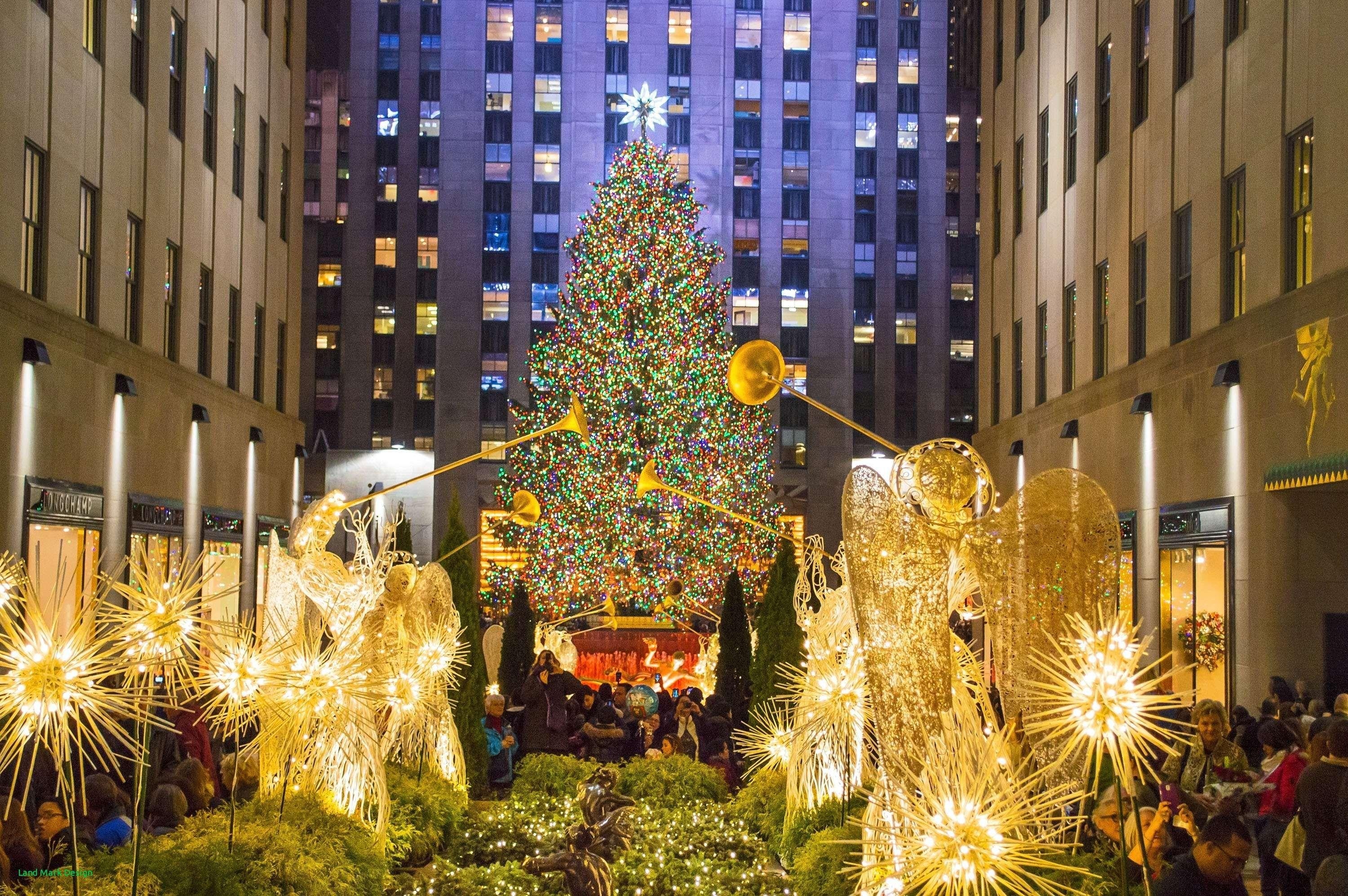 Rockefeller Center, Weihnachten, NYC, Festlich, Beleuchtung, 3000x2000 HD Desktop