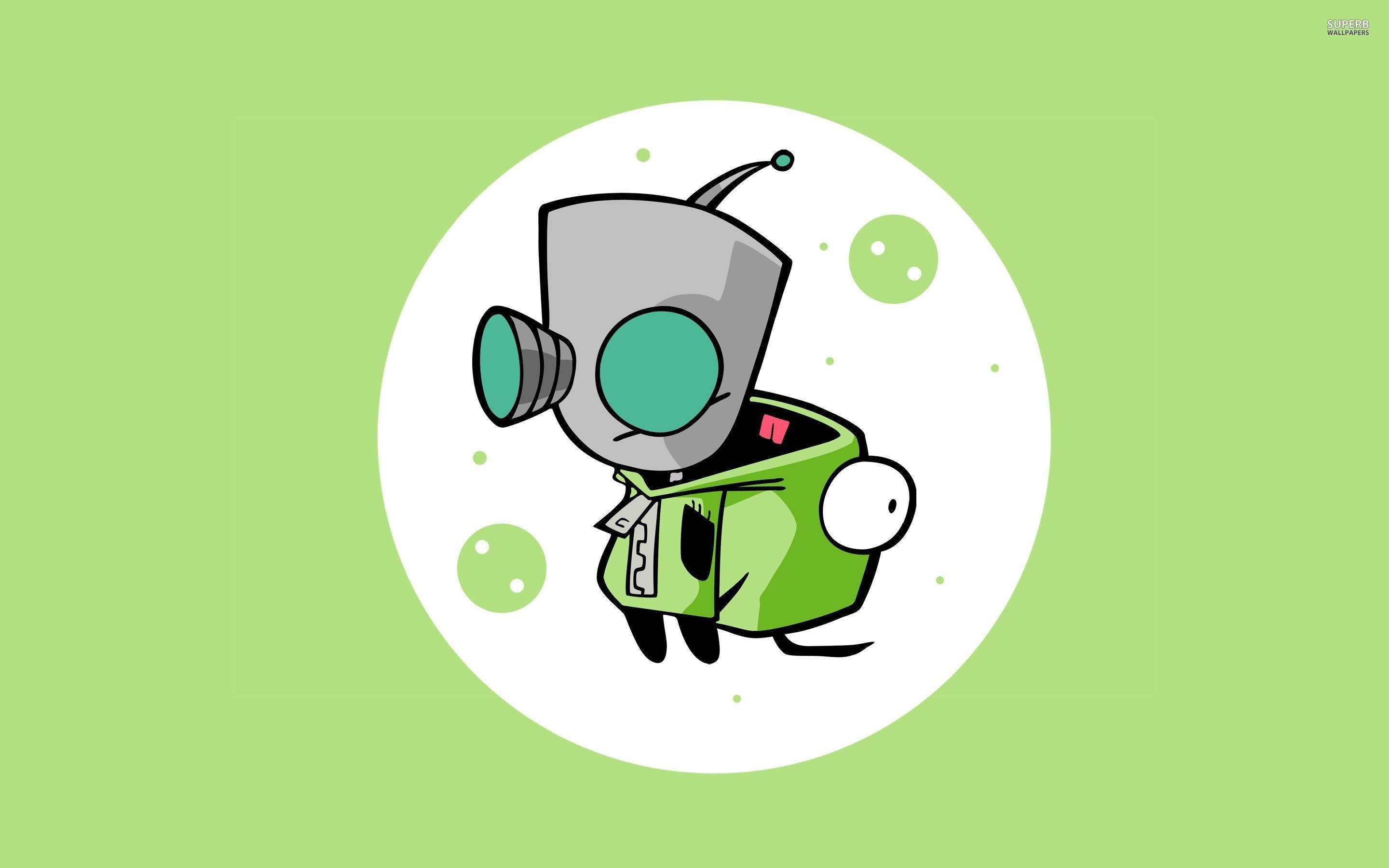 Invader Zim, Cartoons, Gir, Comedy, Aliens, 2880x1800 HD Desktop