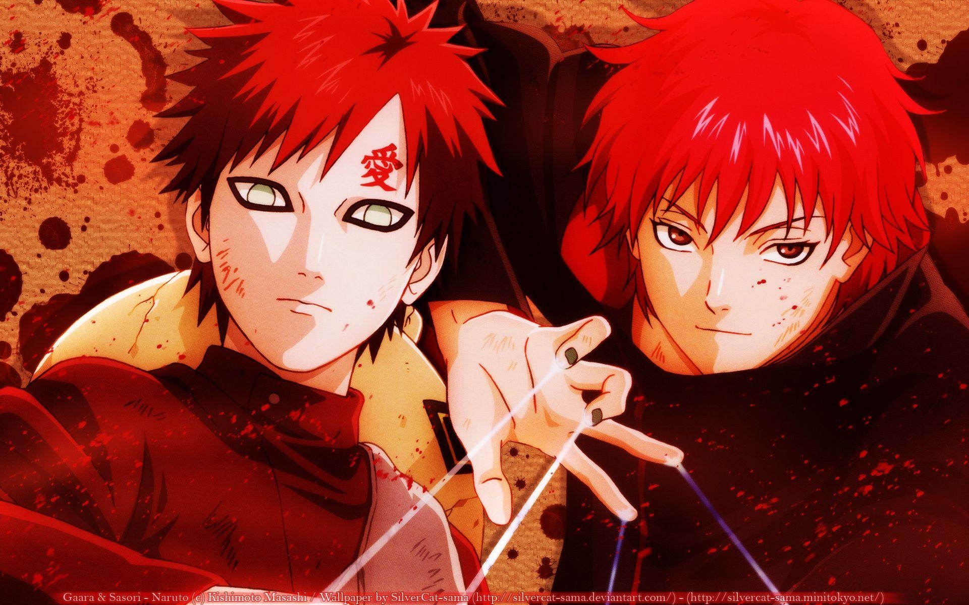 Gaara, Scan, Galerie, Anime, Bild, 1920x1200 HD Desktop