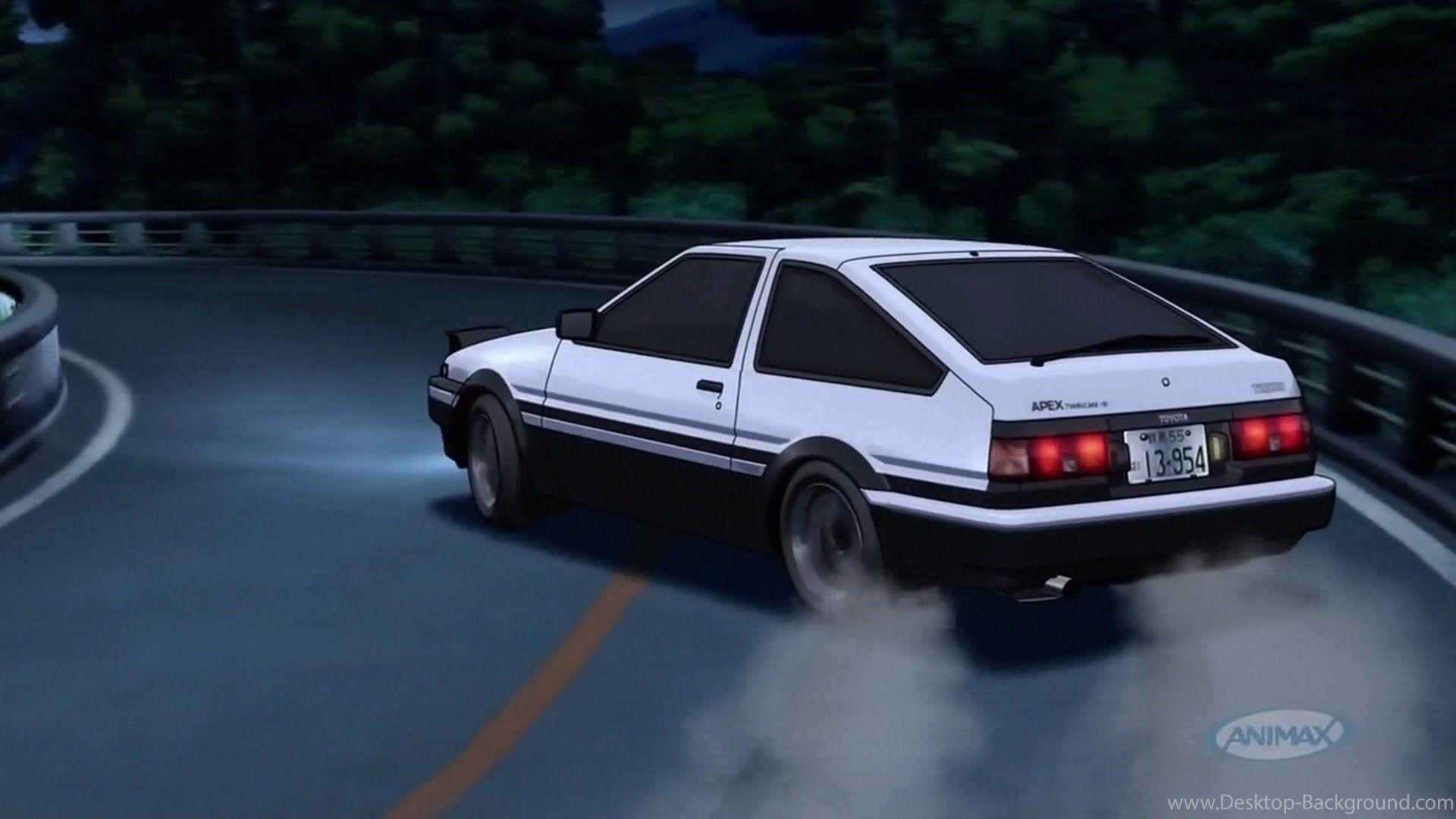 Initial D, Anime, Wallpaper, Rennspiel, Design, 1920x1080 Full HD Desktop