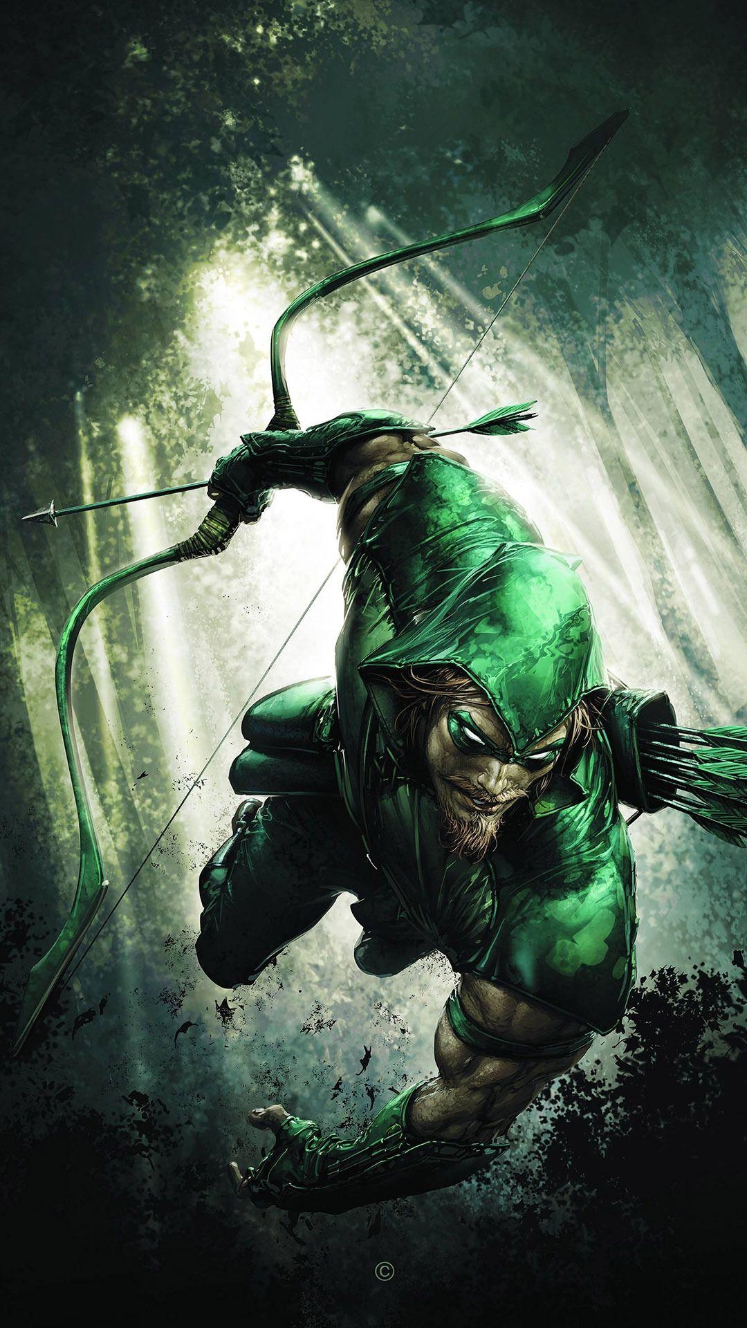 Green Arrow, Comics, Android Hintergründe, Kostenlos, Herunterladen, 1080x1920 Full HD Handy