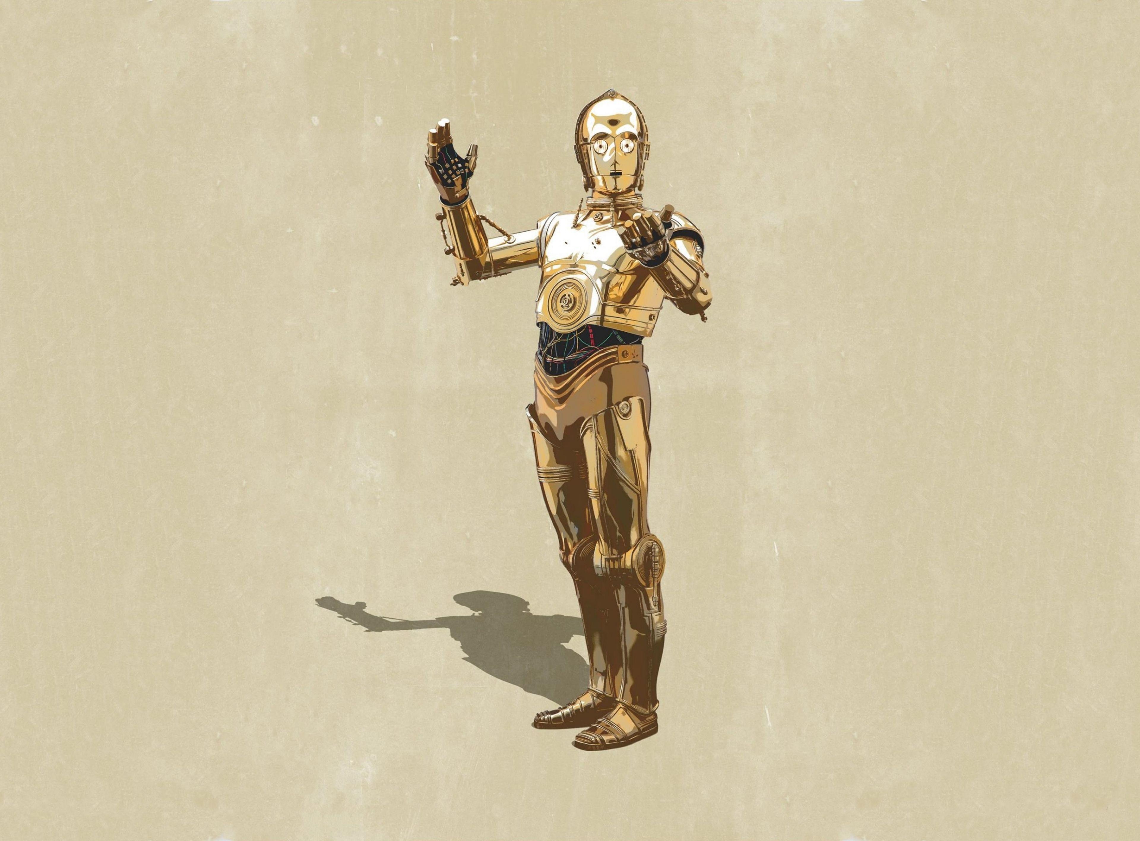 C-3PO, Star Wars, HD, Film, Foto, 3840x2840 4K Desktop