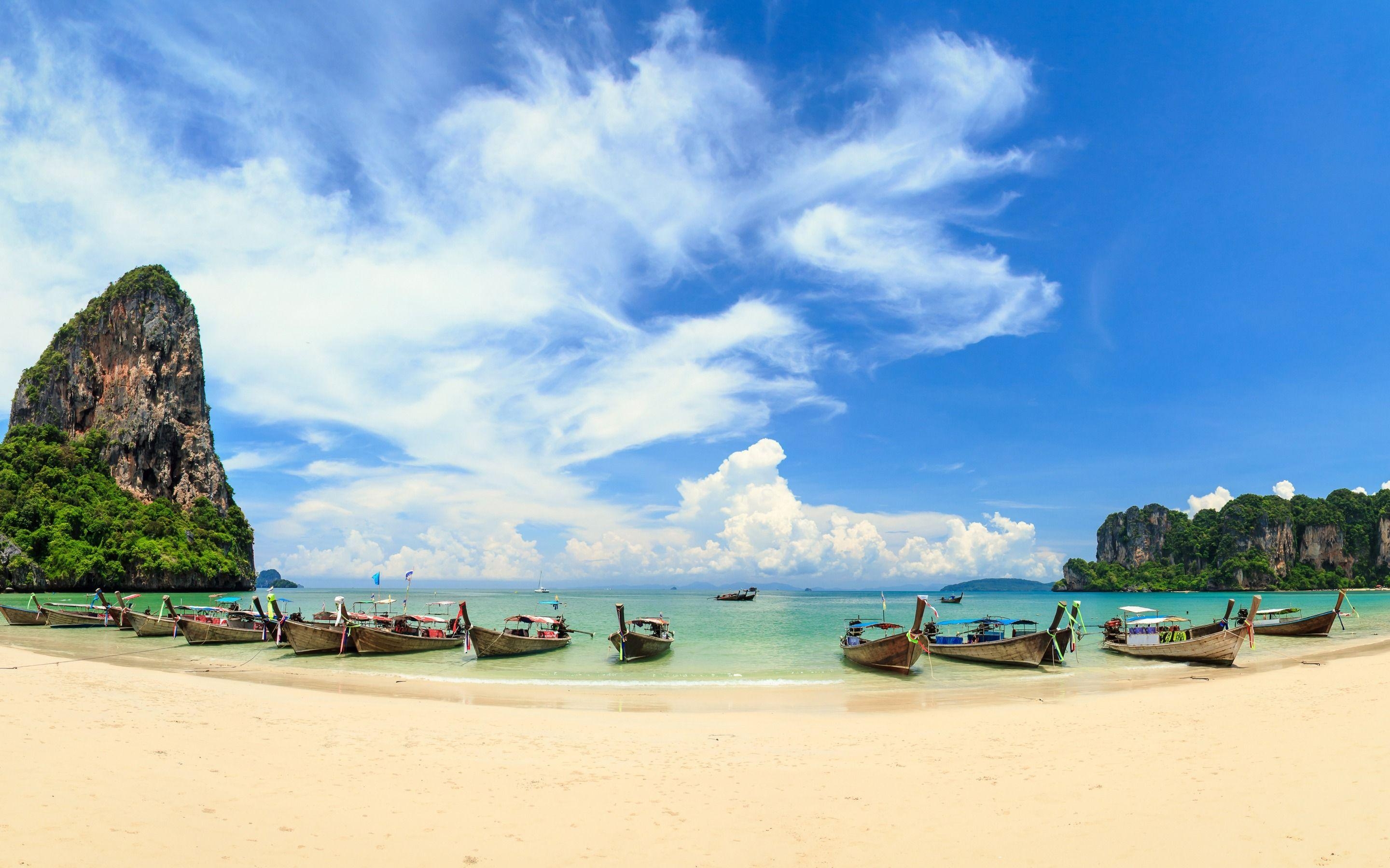 Phuket, Tropische Insel, Thailand, Boote, Reise, 2880x1800 HD Desktop