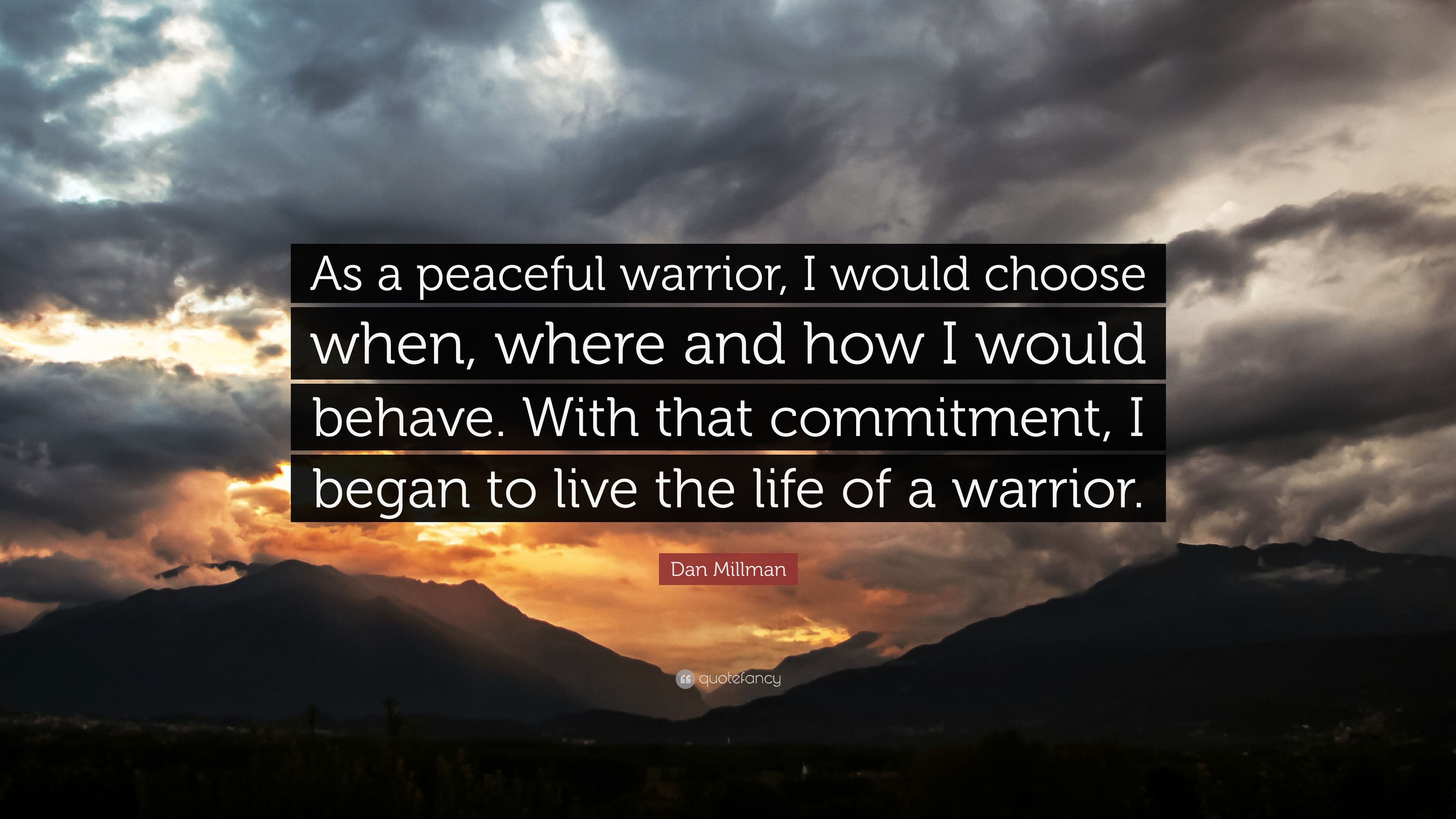 Peaceful Warrior, Dan Millman, Zitat, Inspiration, Film, 3840x2160 4K Desktop