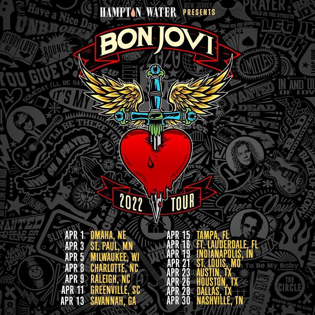 Jon Bon Jovi, Tour, 2022, Musik, Rock, 1080x1080 HD Handy