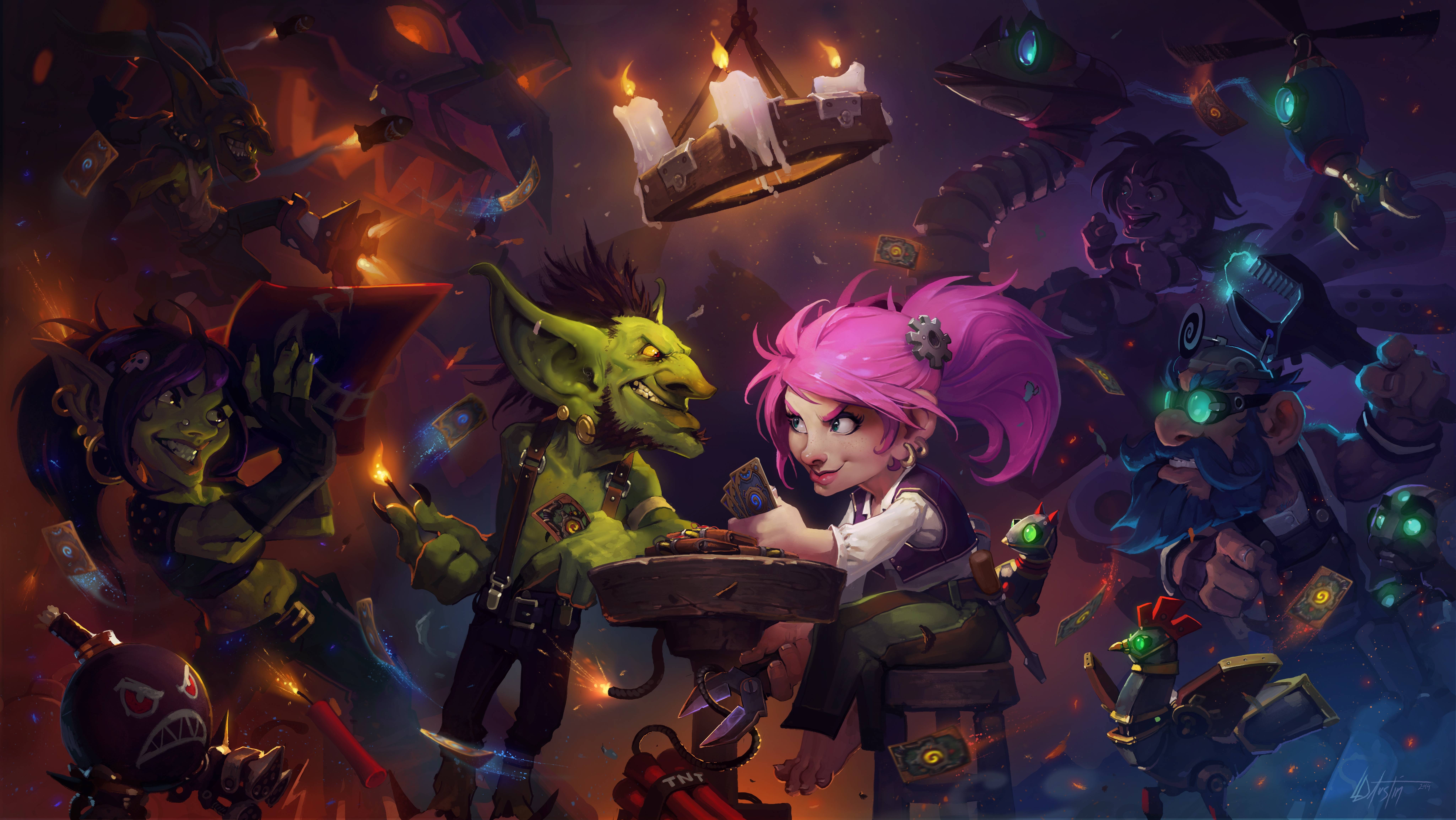 Hearthstone, Heroes of Warcraft, HD, Blizzard, Spiel, 8200x4620 4K Desktop