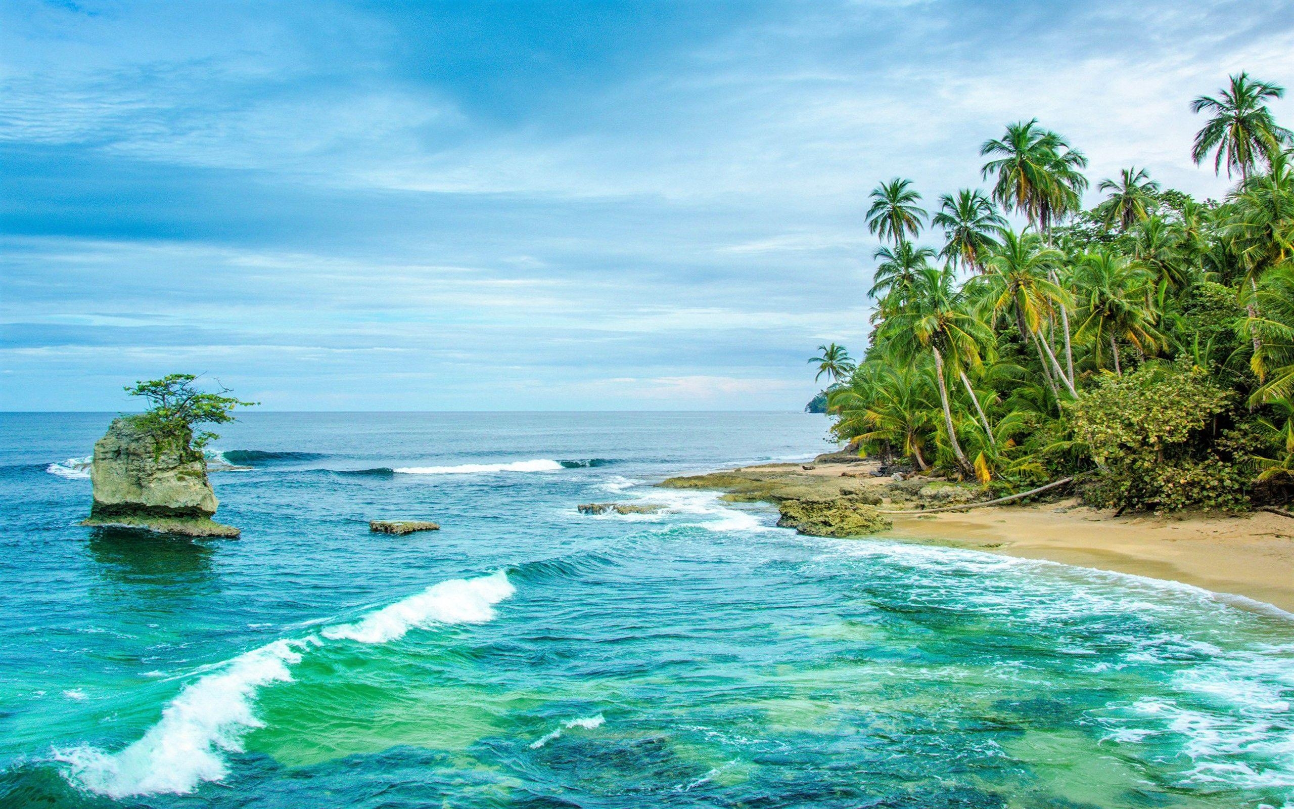 Strand Costa Rica, Reisen, Südamerika, schöne Ansicht, 2560x1600 HD Desktop