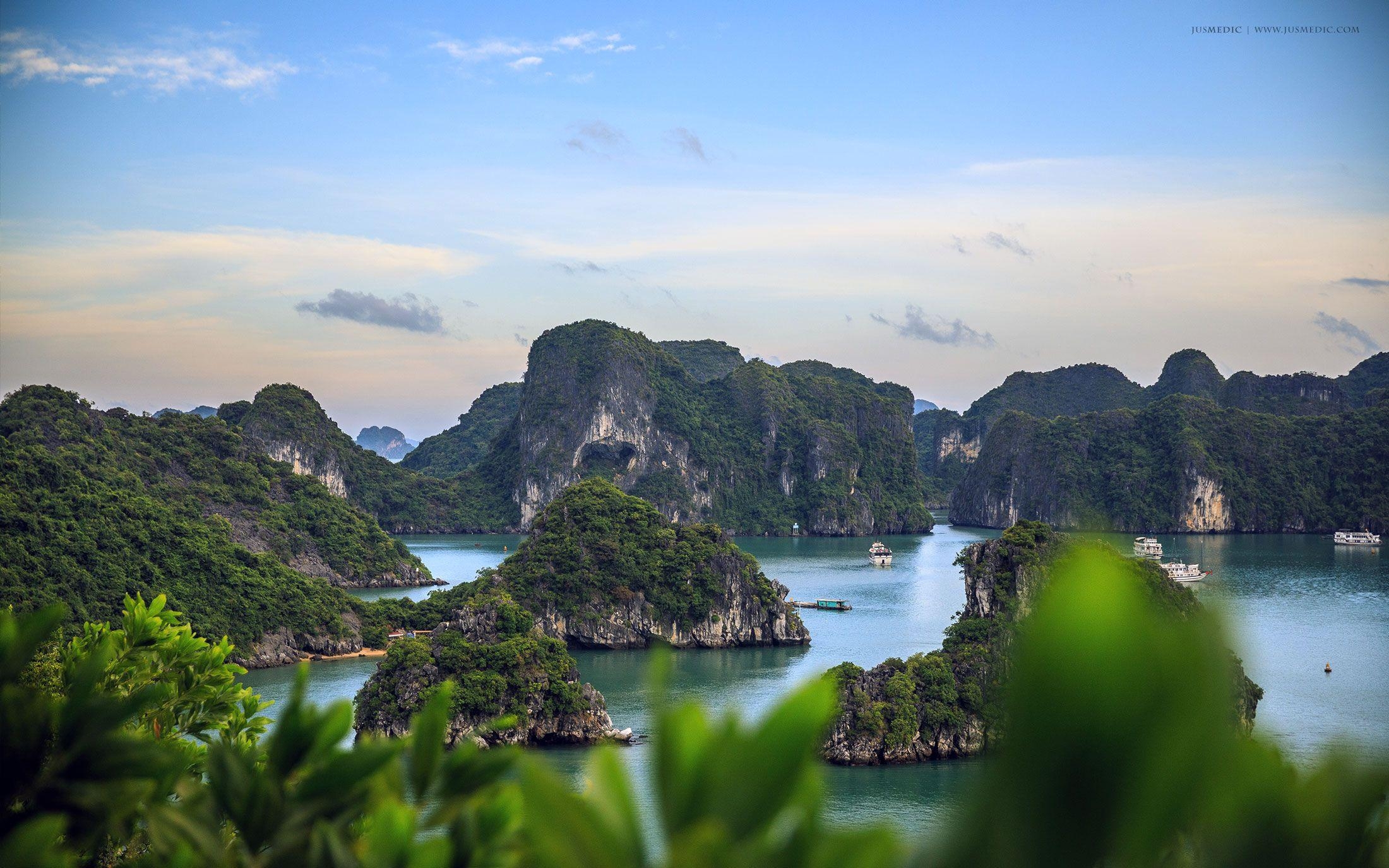 Desktop, Halong-Bucht, Mai, 2017, Hintergrund, 2200x1380 HD Desktop