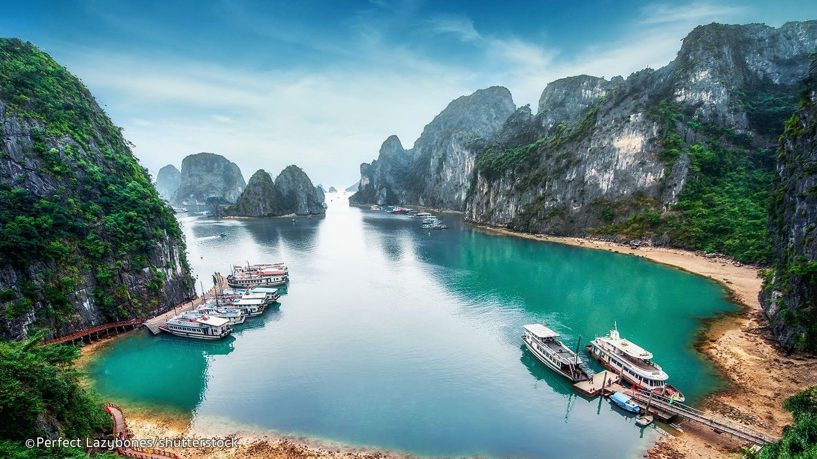 Ha Long Bucht, Sehenswürdigkeiten, Aktivitäten, Vietnam, 1600x900 HD Desktop