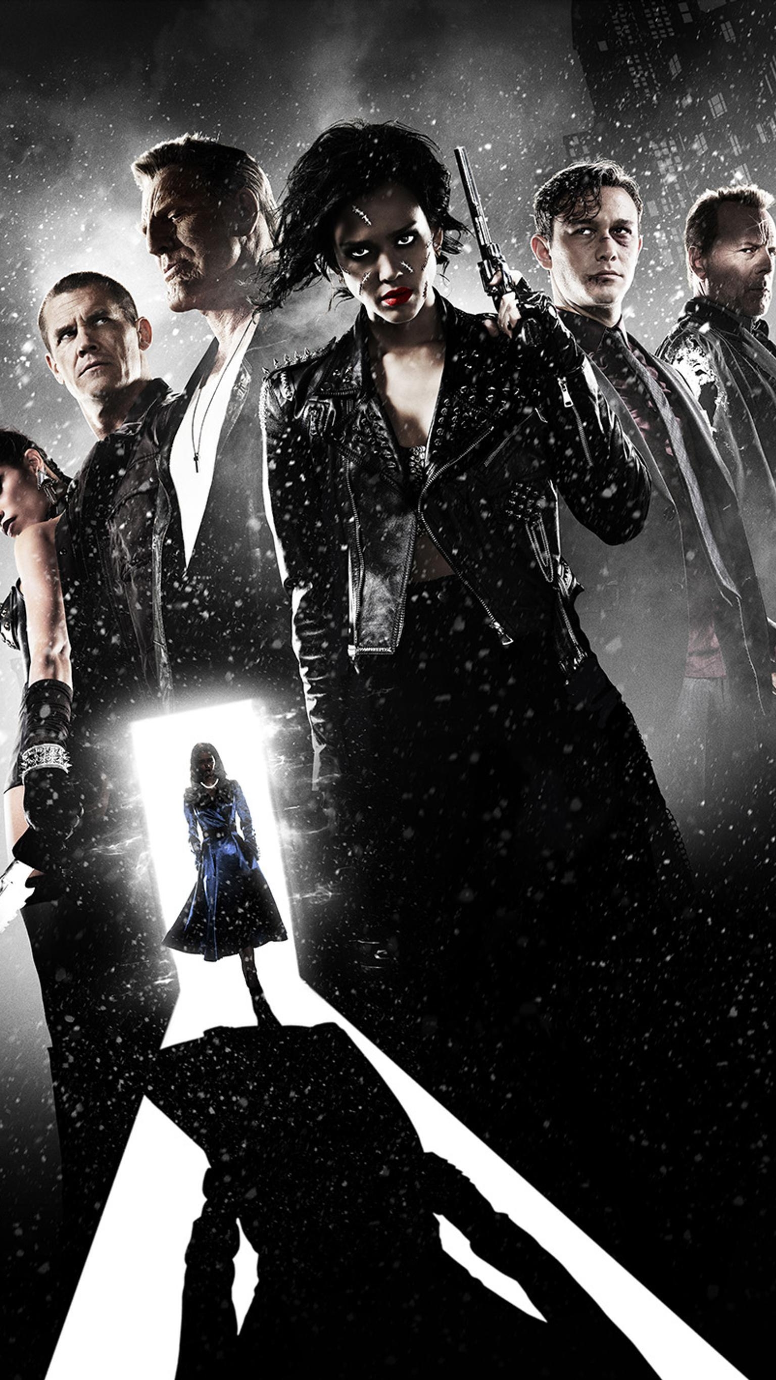 Sin City, 2014, Handy, Dame, HD, 1540x2740 HD Handy