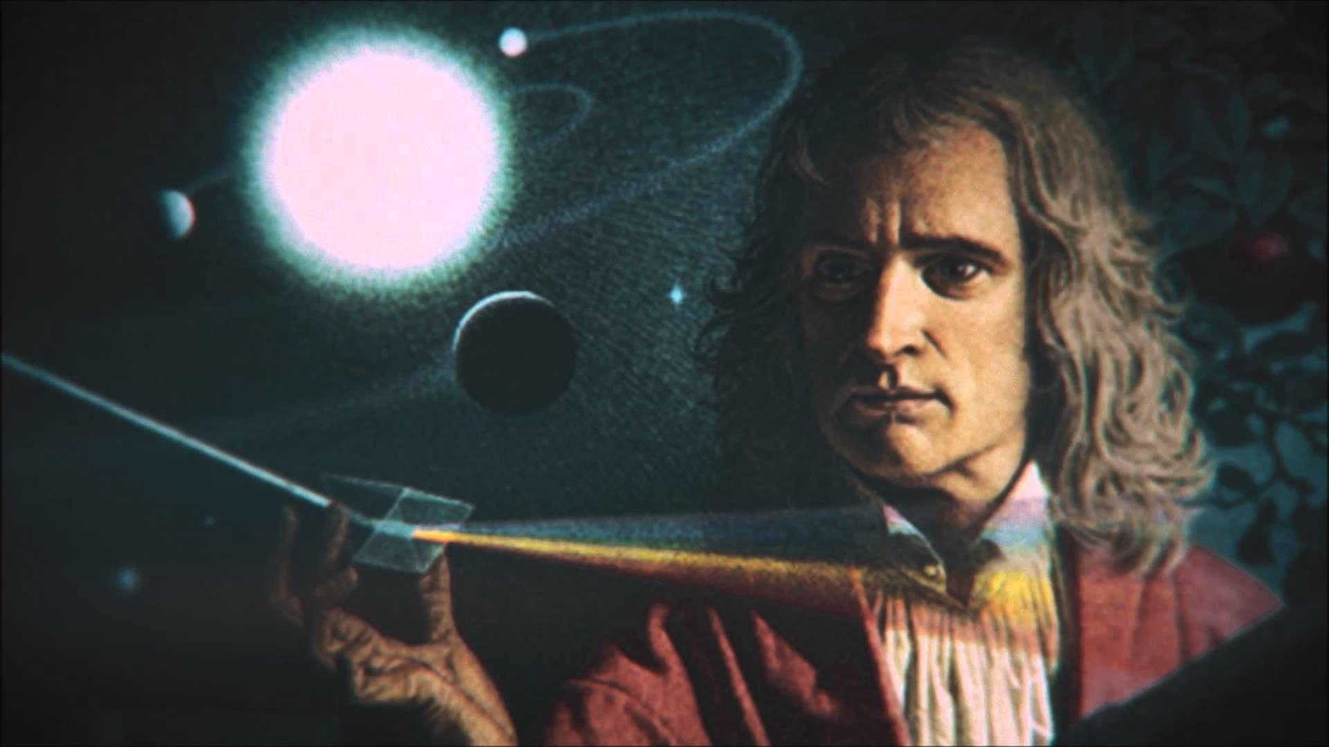 Isaac Newton, Hintergrund, Bild, Erfindungen, Wissenschaftler, 1920x1080 Full HD Desktop