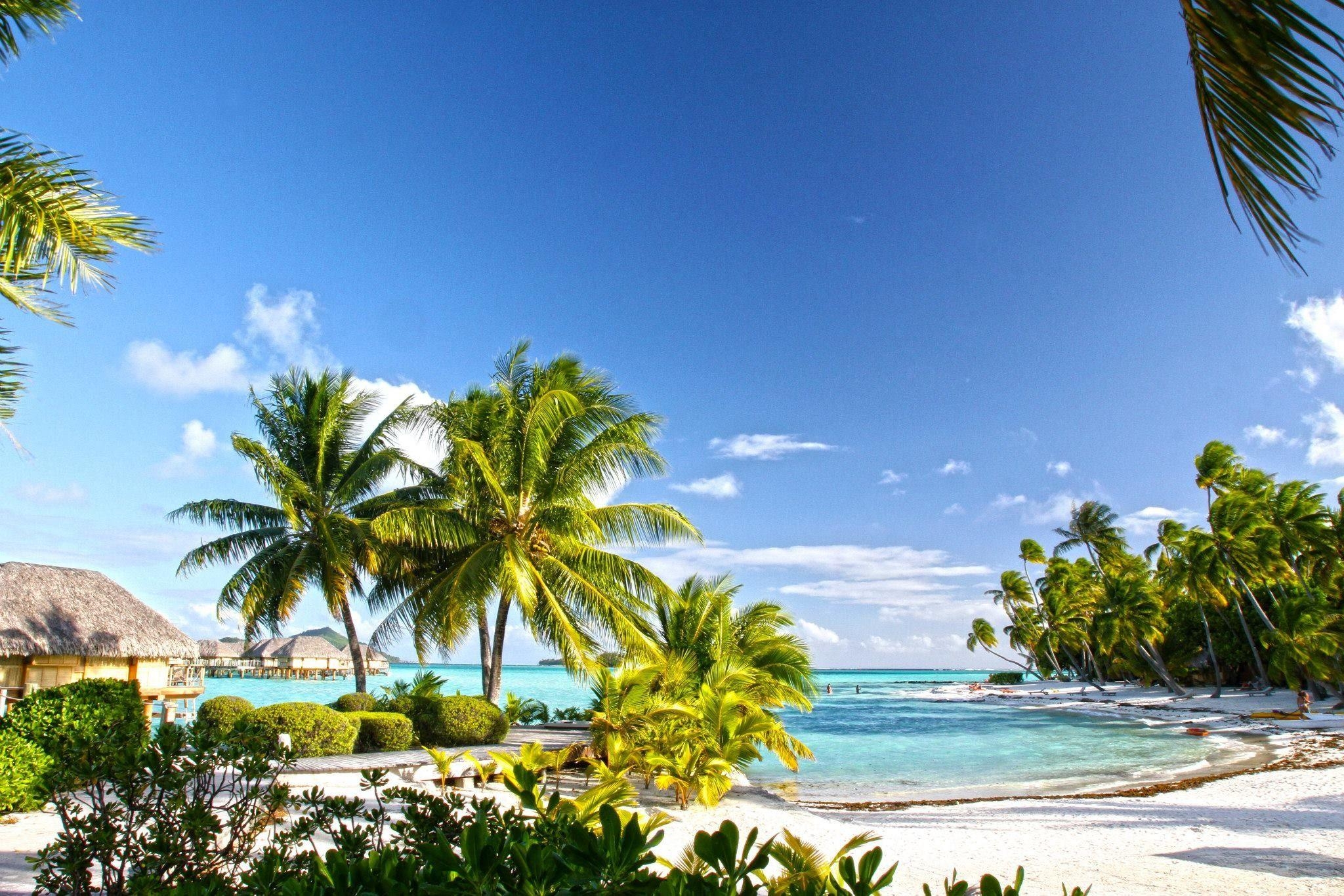 Tahiti, Reise, Perlstrand, Resort, Bora Bora, 2050x1370 HD Desktop