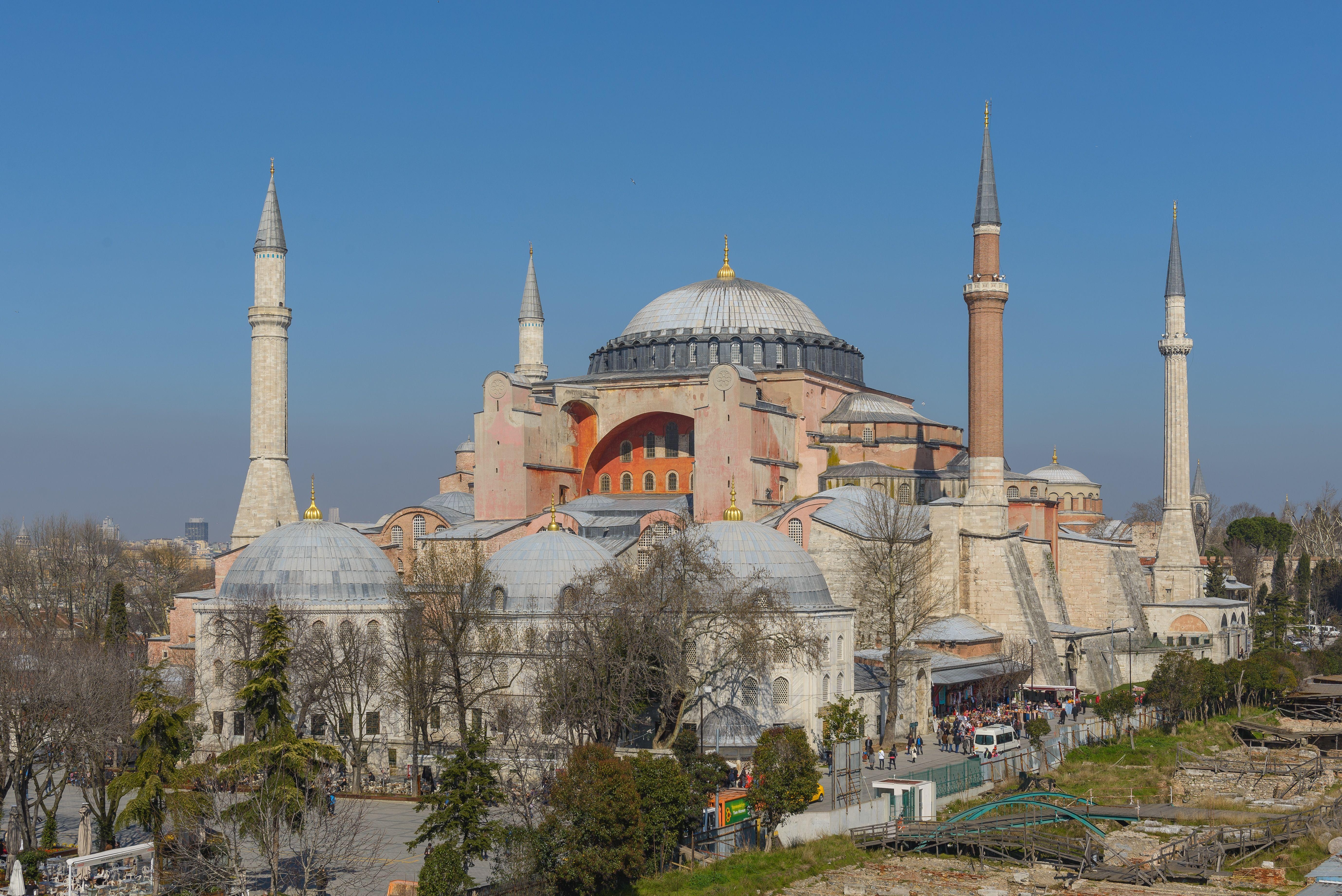 Hagia Sophia, Historisch, Monument, Architektur, Istanbul, 5520x3690 4K Desktop