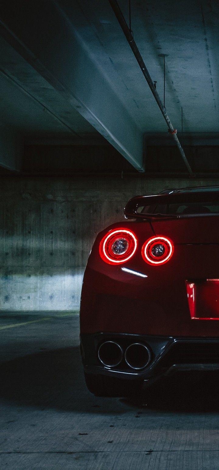 Nissan GT-R, Scheinwerfer, Auto, Hintergrund, Bild, 720x1550 HD Handy