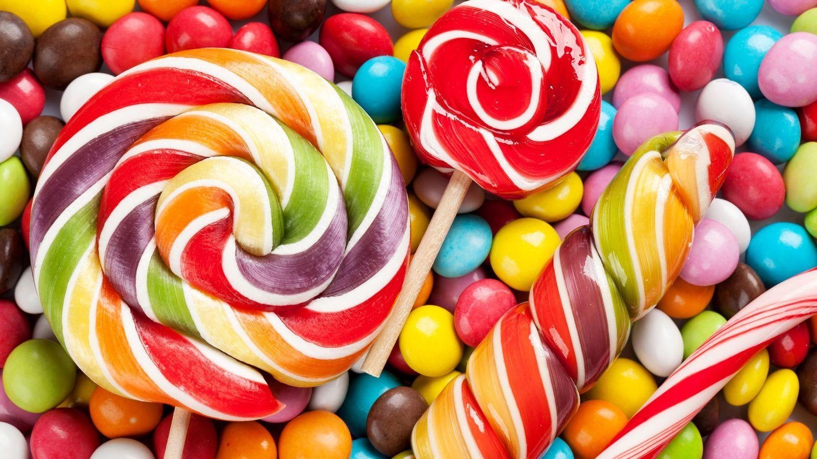 Lollipop, Süßigkeiten, Bunt, Zucker, Nascherei, 1600x900 HD Desktop