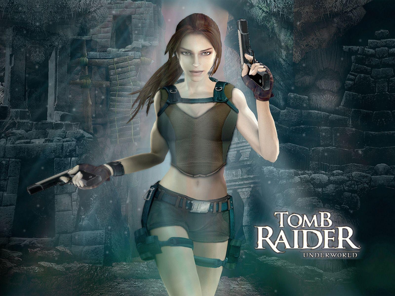 Geisterhafte Lara, Tomb Raider, Underworld, Gaming, Abenteuer, 1600x1200 HD Desktop