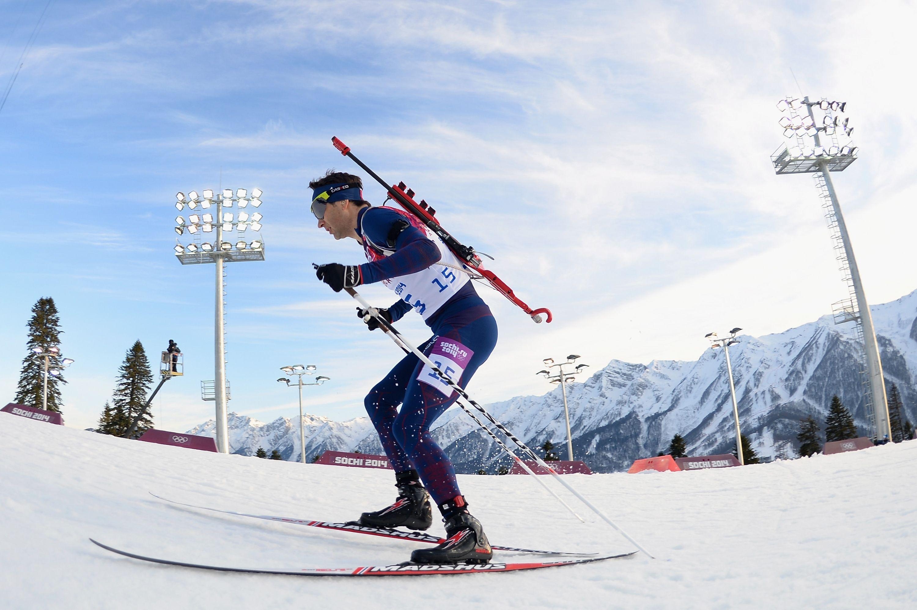 Ole Einar Björndalen, Norwegen, Biathlon, Goldmedaille, Sotschi, 3000x2000 HD Desktop